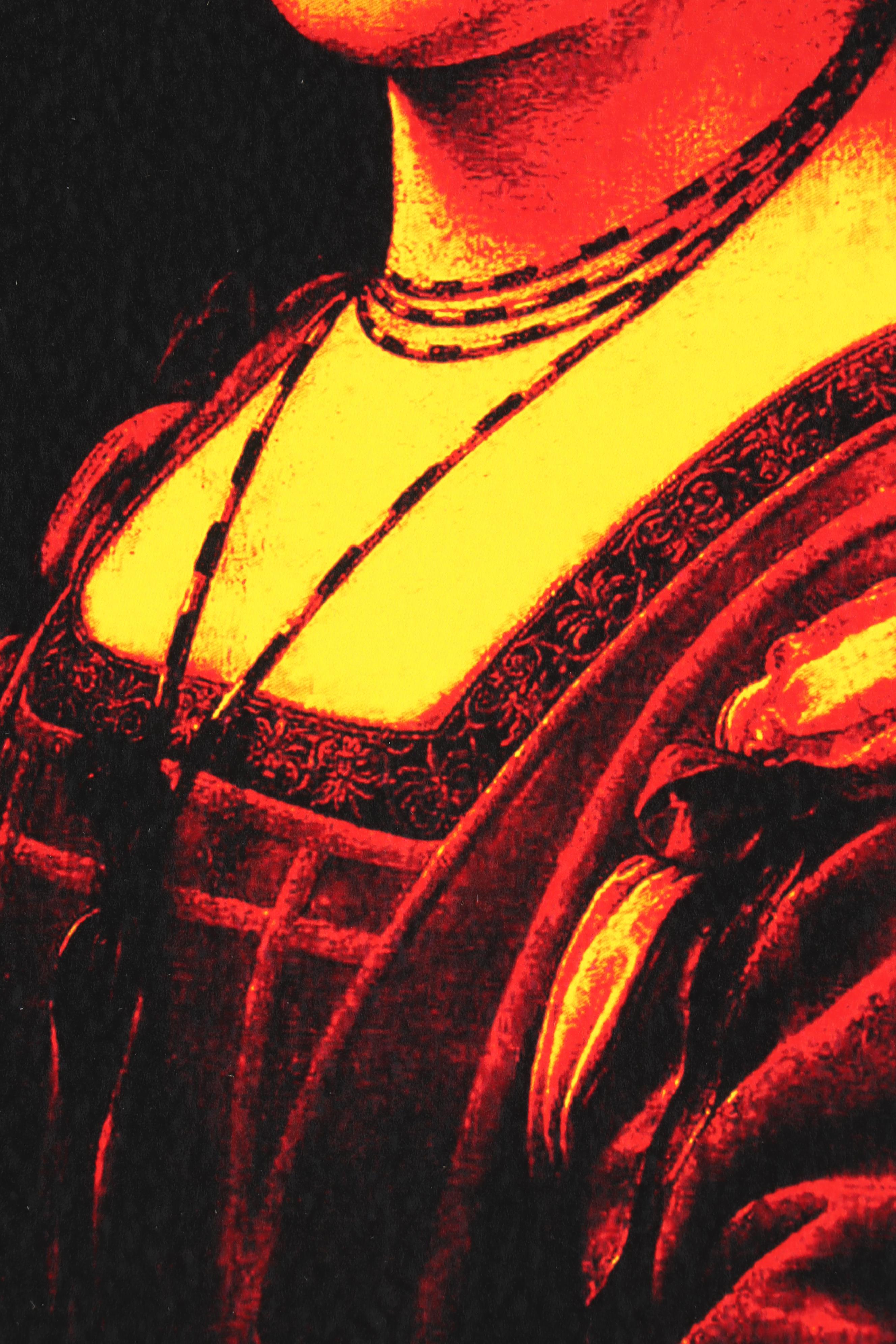 Death NYC Graphic Print After "La Belle Ferronnière"