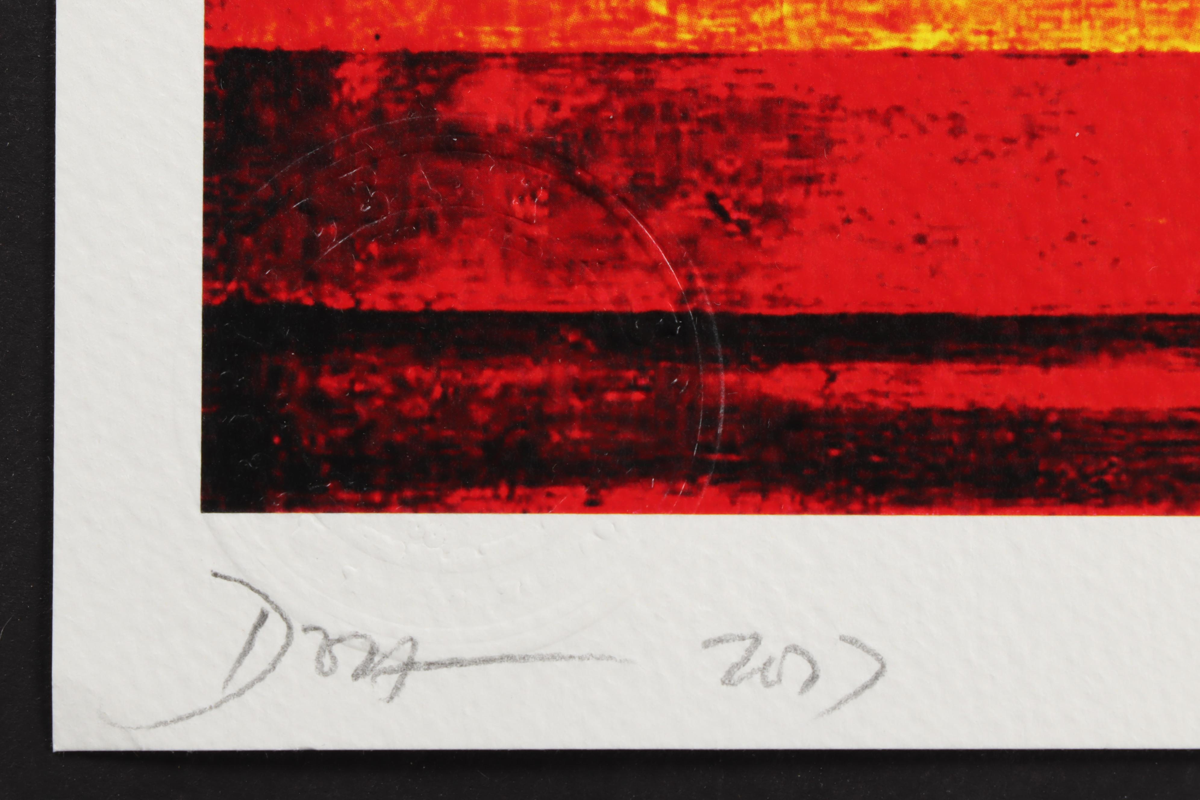 Death NYC Graphic Print After "La Belle Ferronnière"