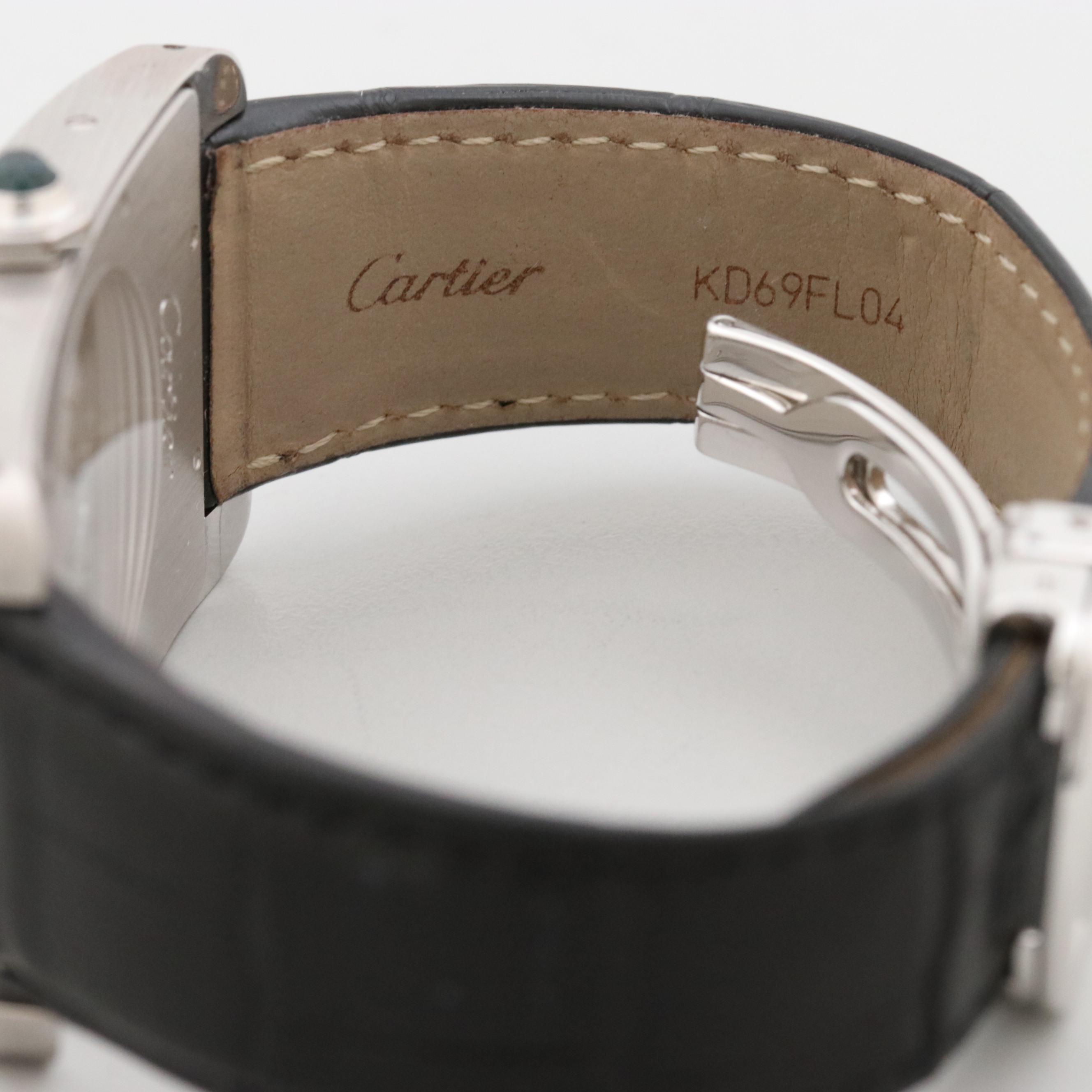 Cartier Tank Americaine XL 18K White Gold Automatic Watch