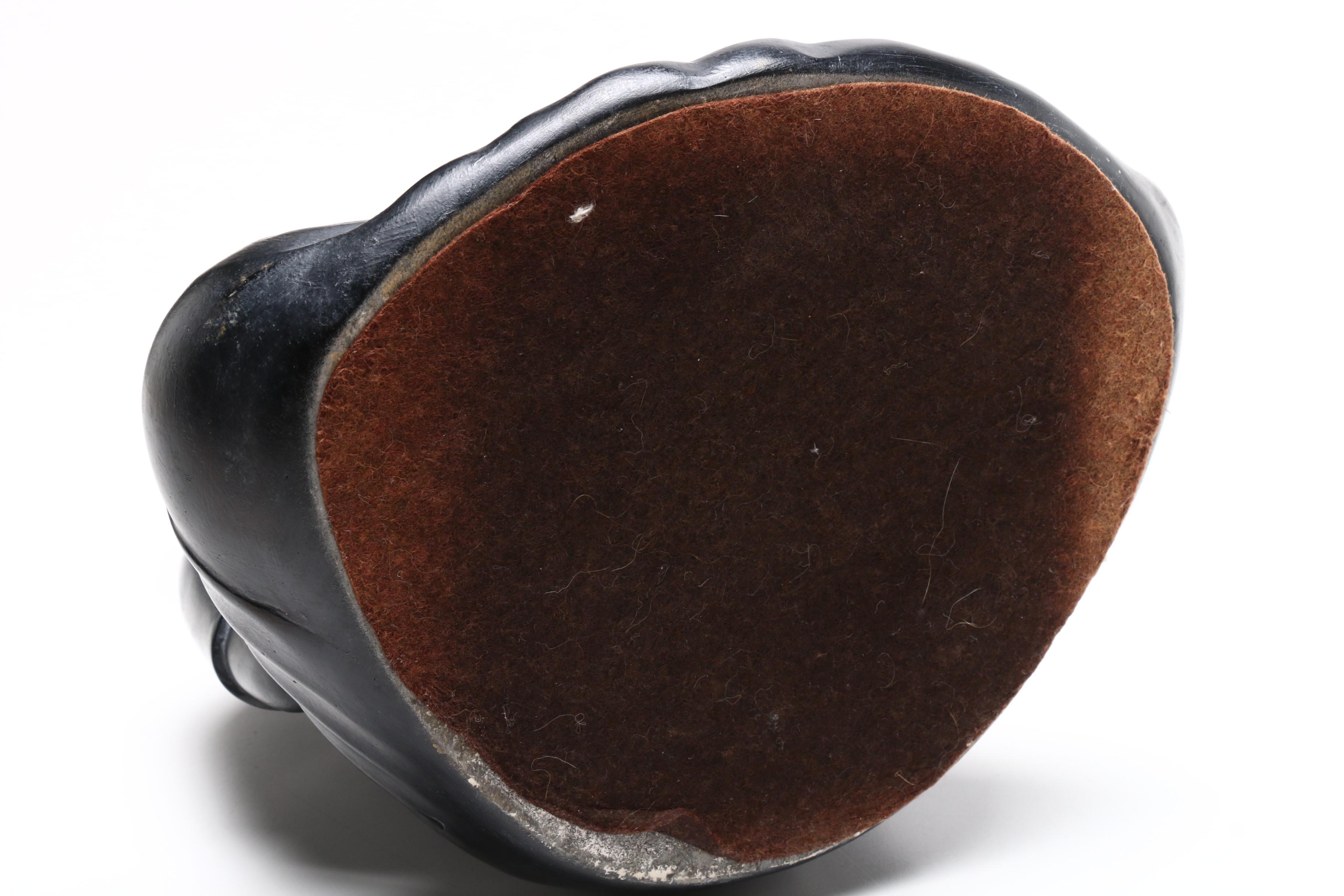 Alexander Backer Resin Figure of Sitting Buddha