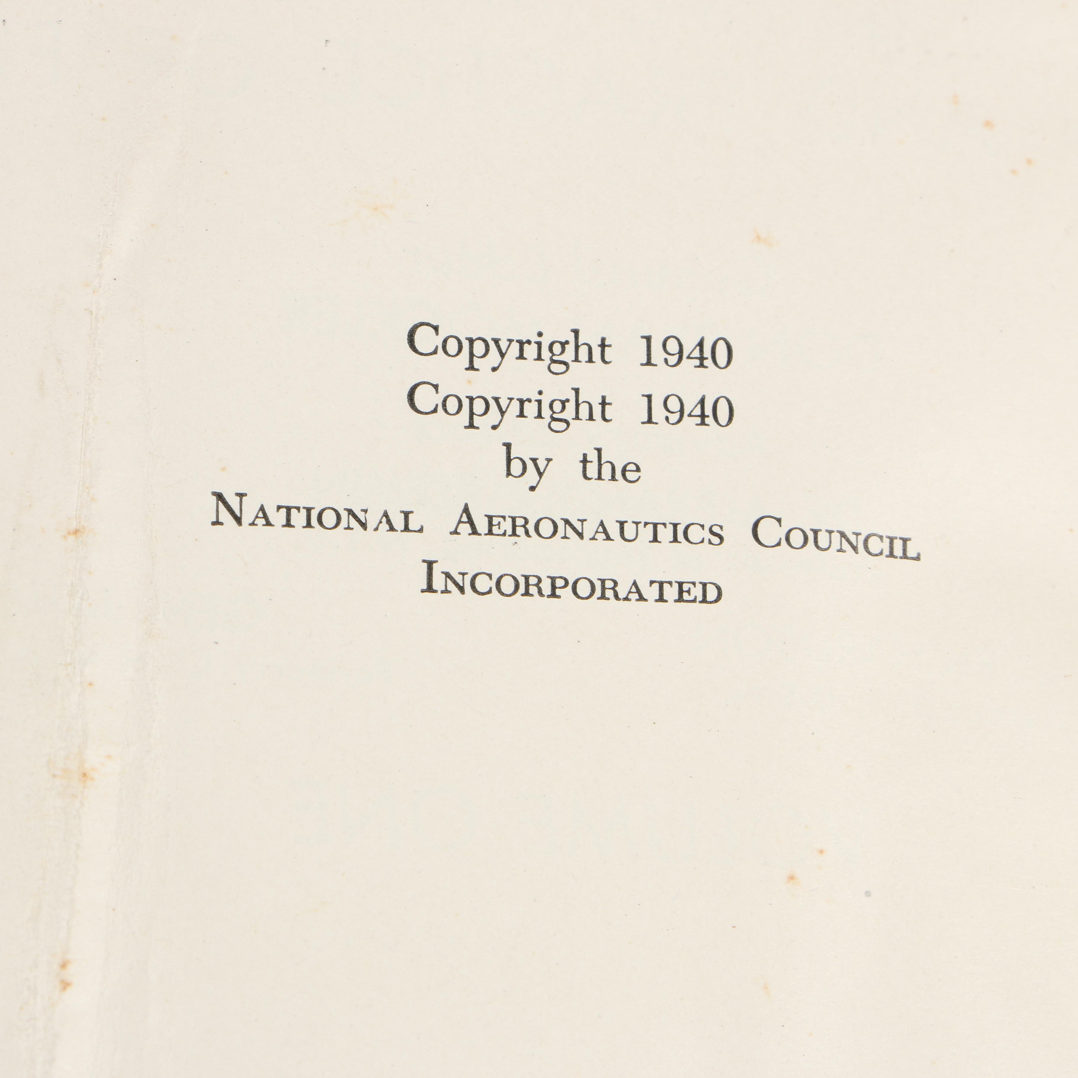 Aeronautical Books including Complete Set "Aircraft of the Fighting Powers"