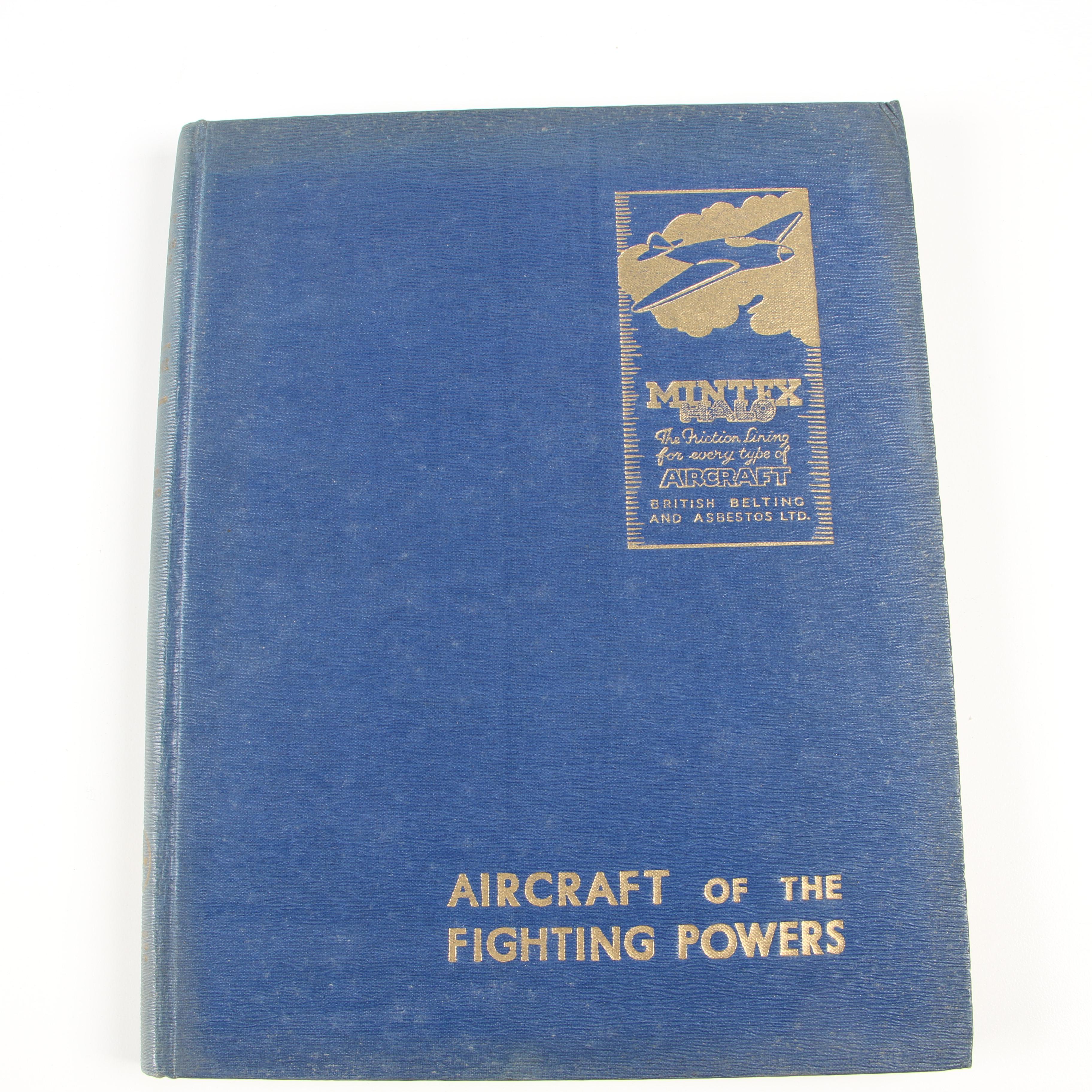 Aeronautical Books including Complete Set "Aircraft of the Fighting Powers"
