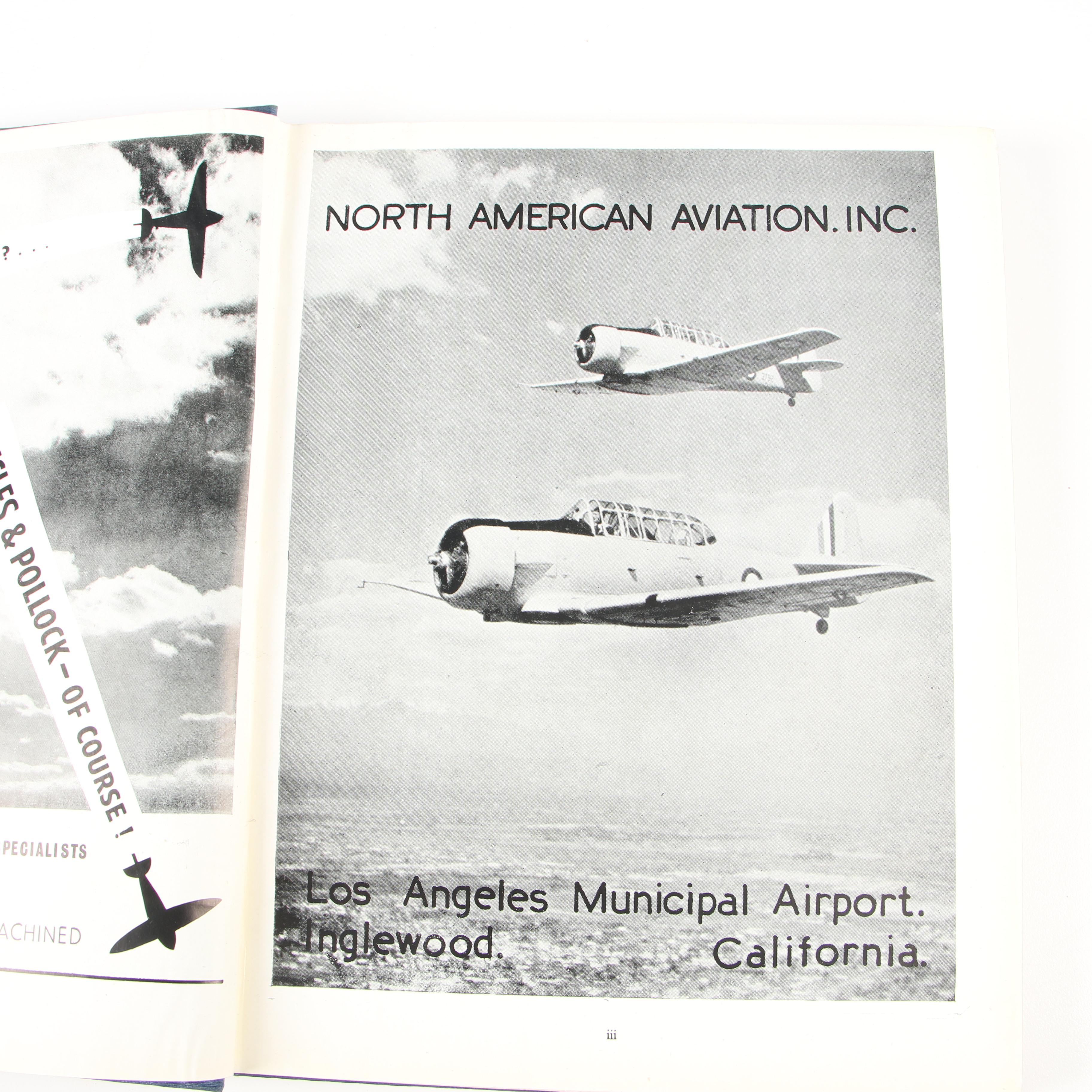 Aeronautical Books including Complete Set "Aircraft of the Fighting Powers"