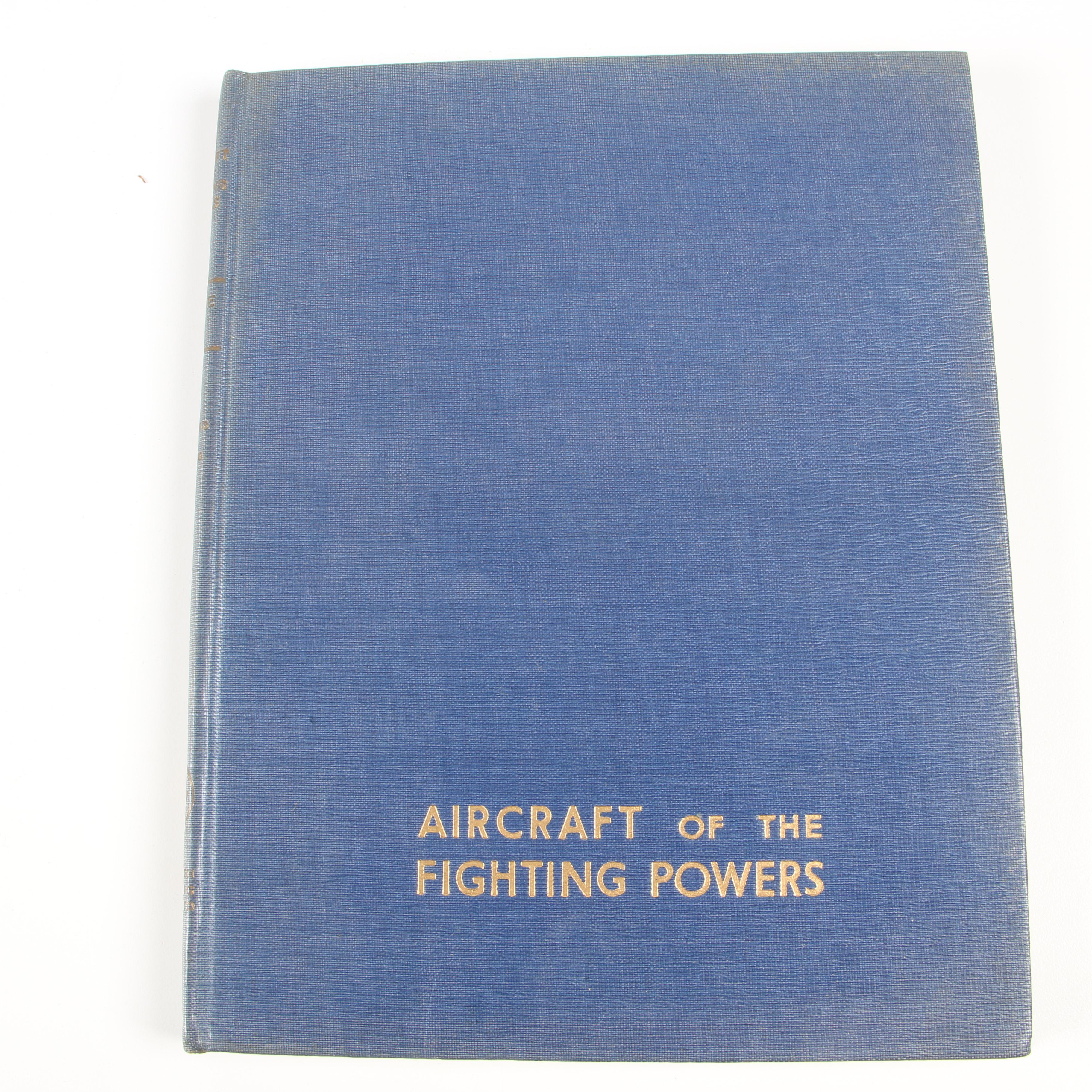 Aeronautical Books including Complete Set "Aircraft of the Fighting Powers"