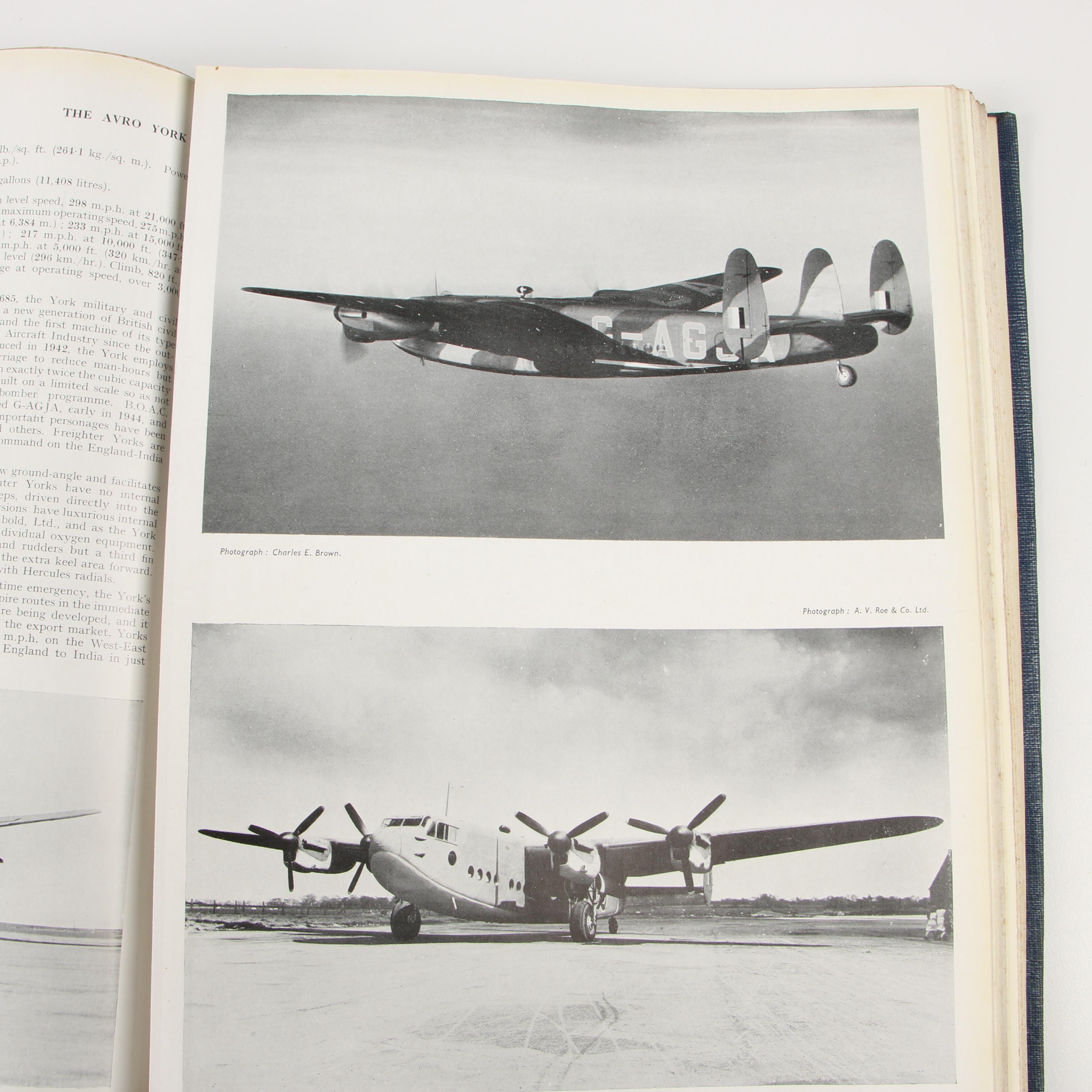 Aeronautical Books including Complete Set "Aircraft of the Fighting Powers"