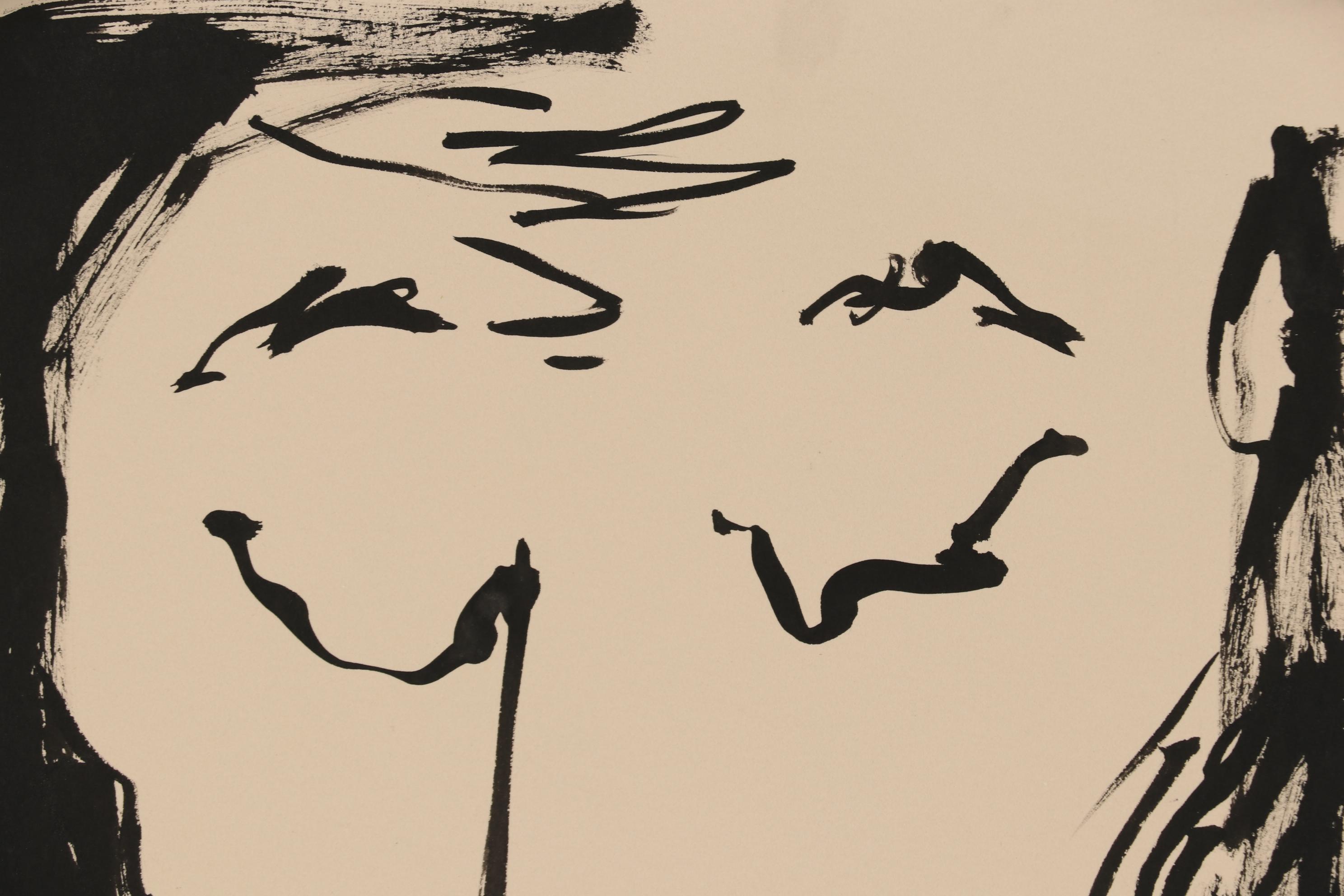 Merle Rosen Ink Paintings