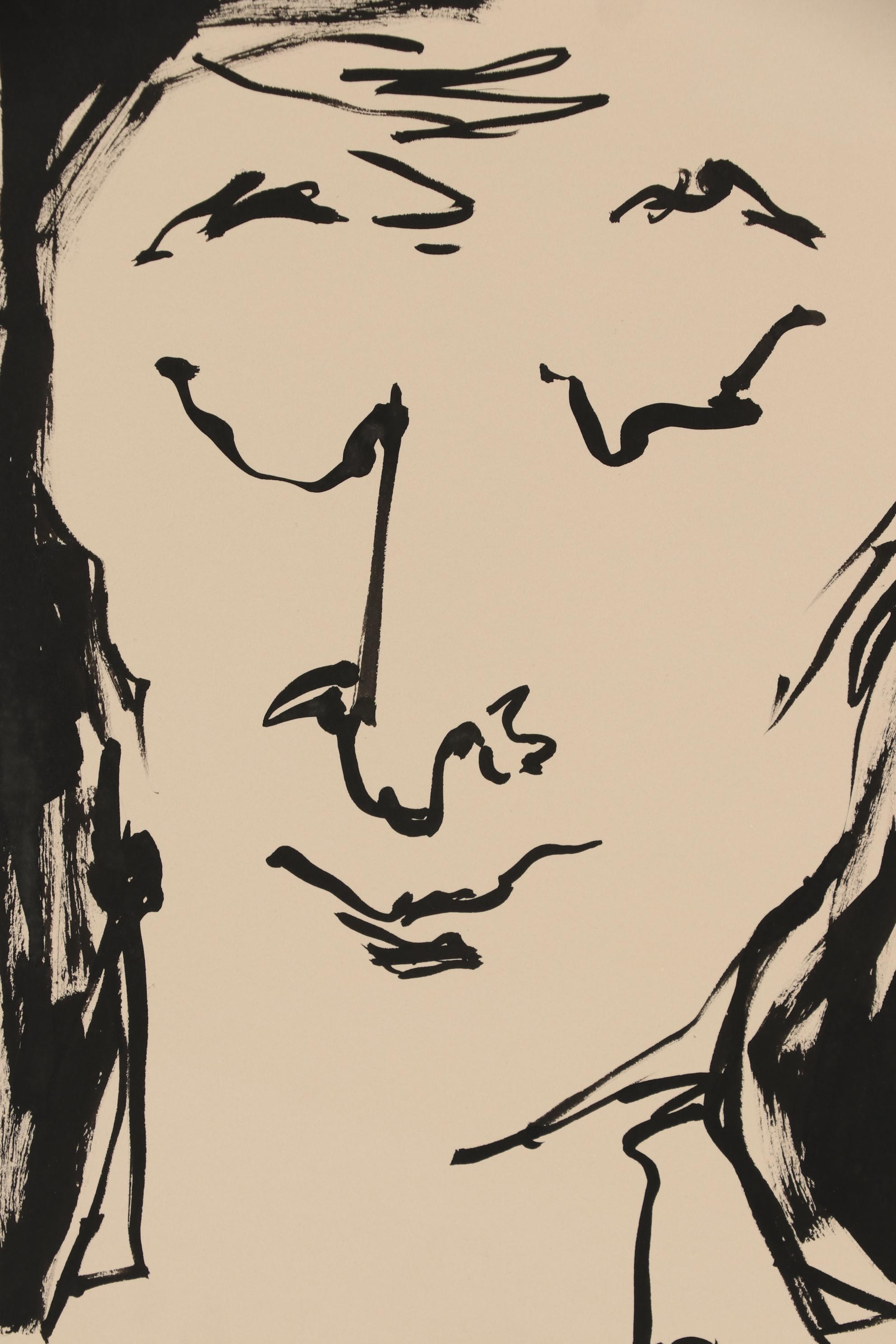 Merle Rosen Ink Paintings