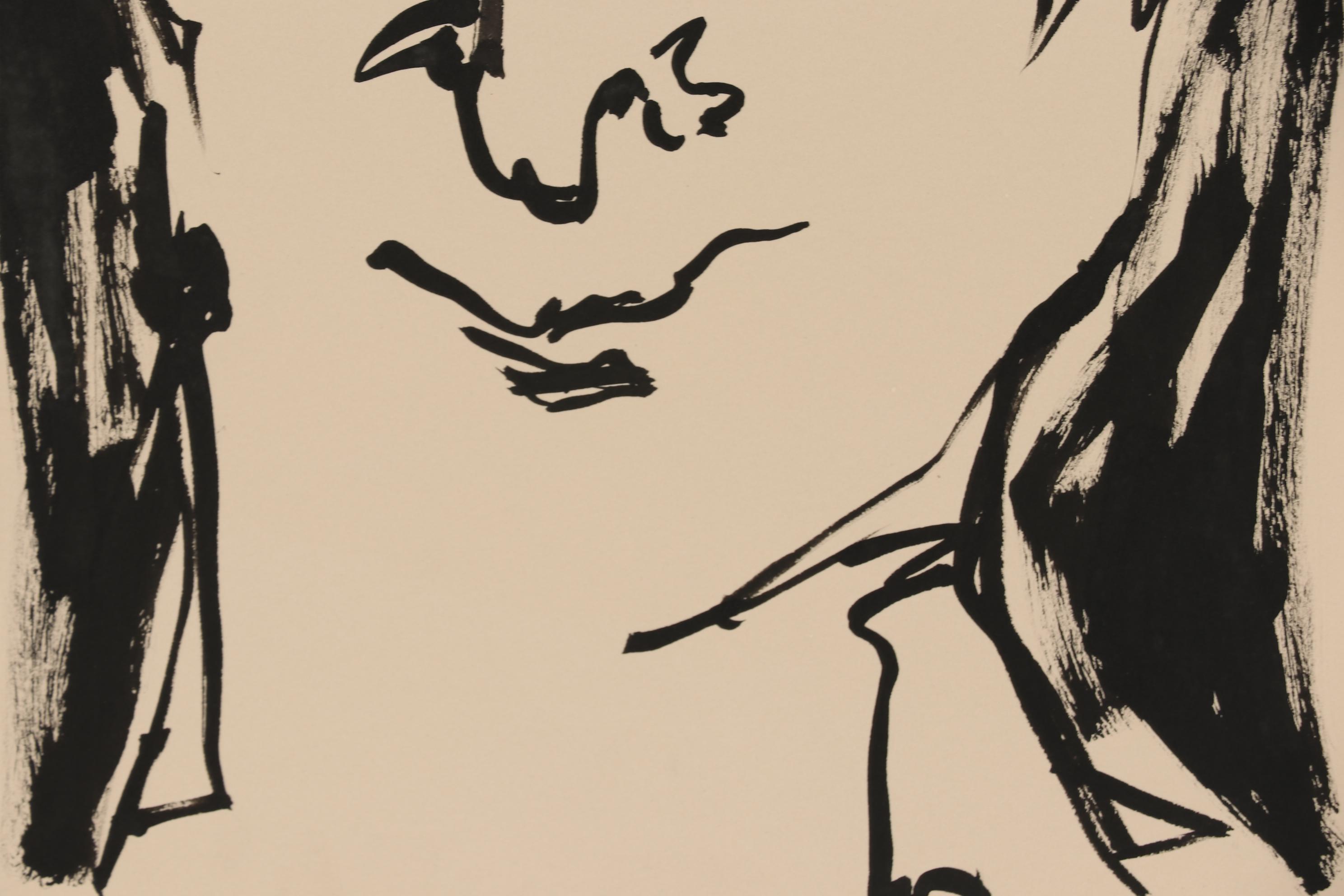 Merle Rosen Ink Paintings