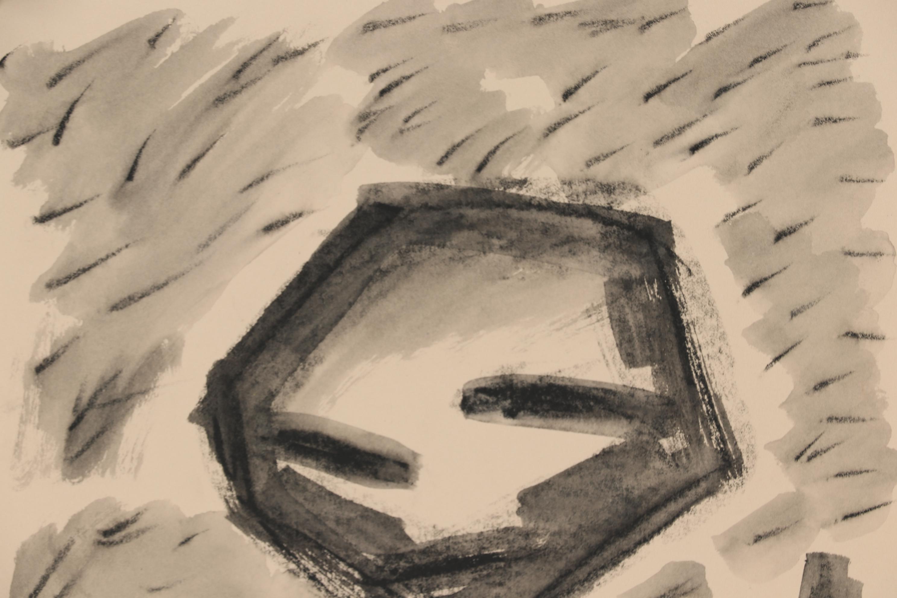 Merle Rosen Ink Paintings