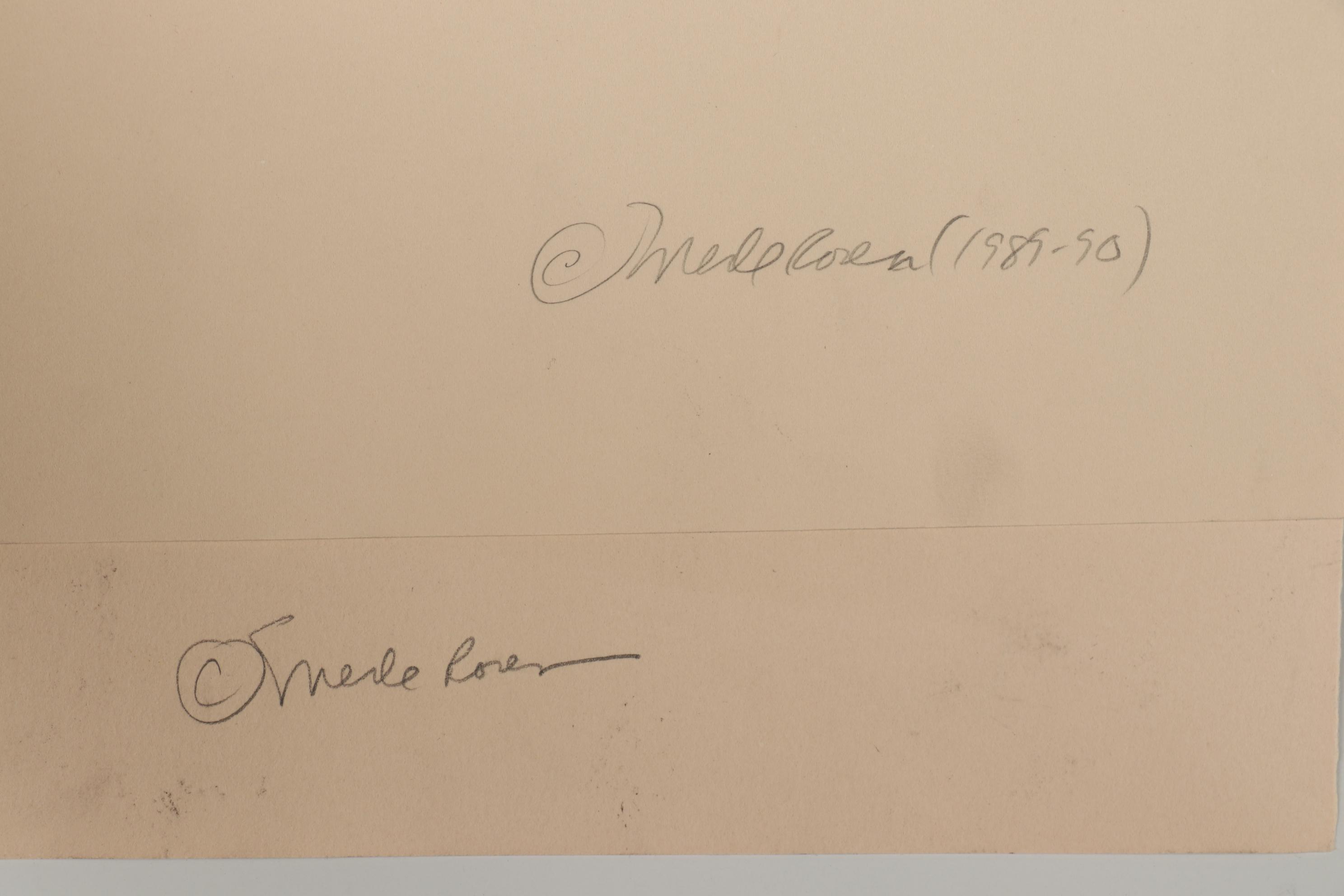 Merle Rosen Ink Paintings