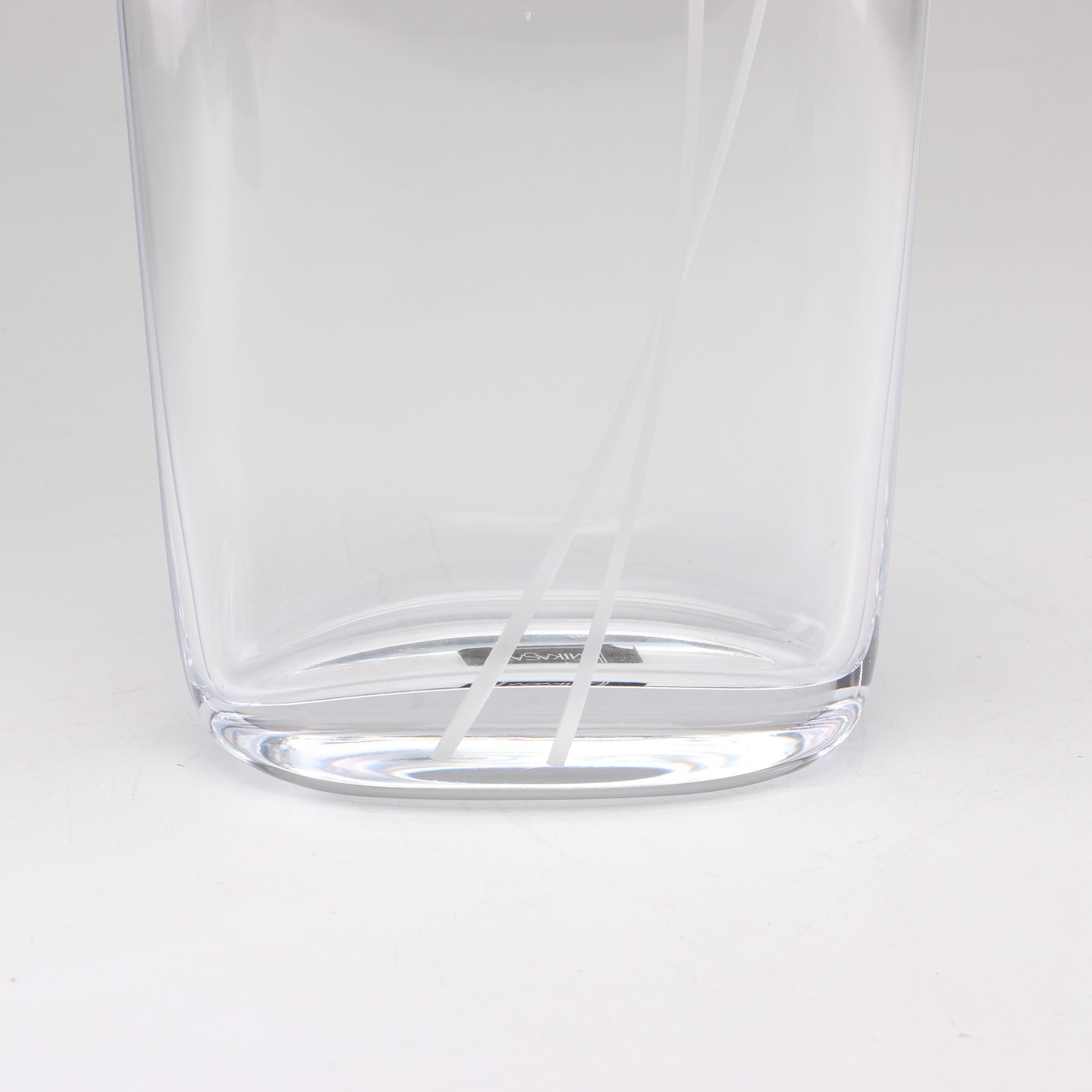 Mikasa "Calla Lily" Oval Glass Vase