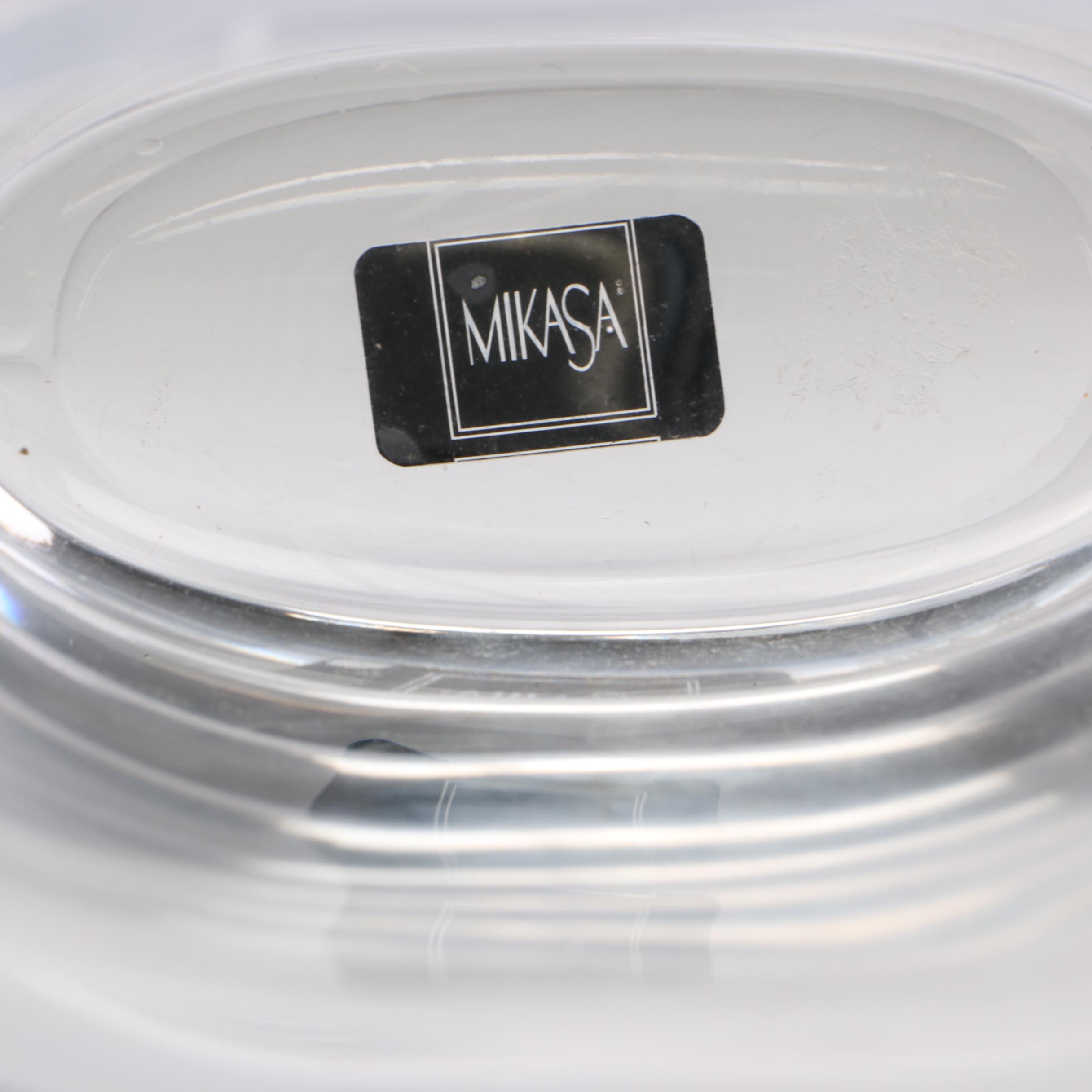 Mikasa "Calla Lily" Oval Glass Vase