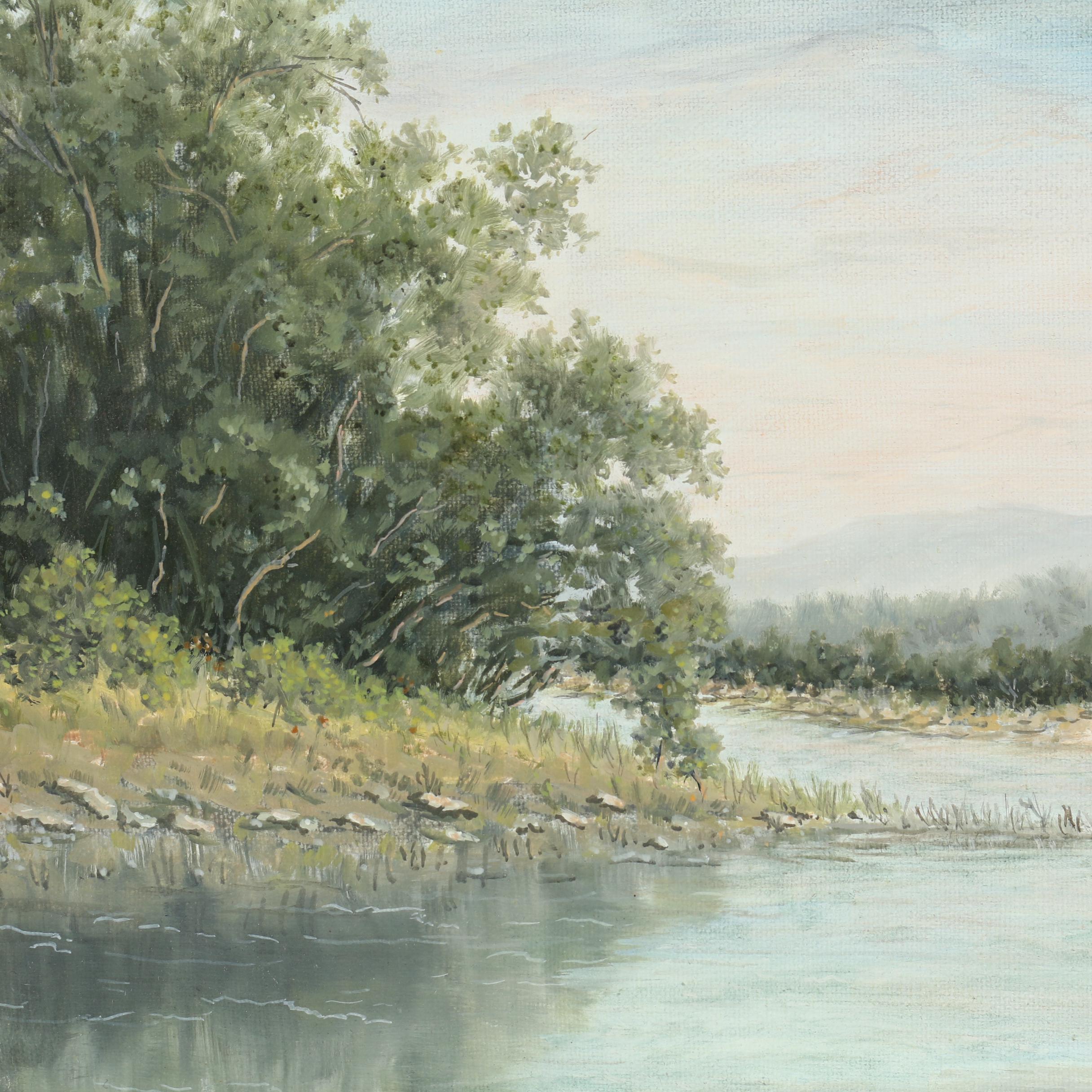 Charlotte Cheatham Oil Painting "Morning on the Llano"
