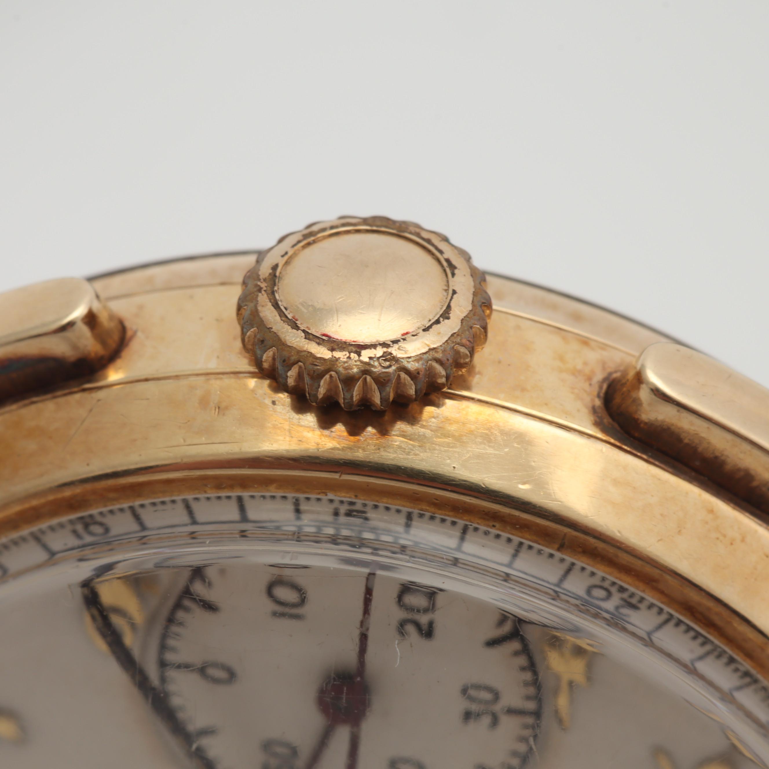 Movado 14K Yellow Gold 30MM 3-Piece Case Watch, Circa 1940