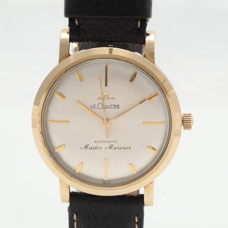 Vintage Jaeger LeCoultre Master Mariner Automatic Gold-Filled 35MM Watch