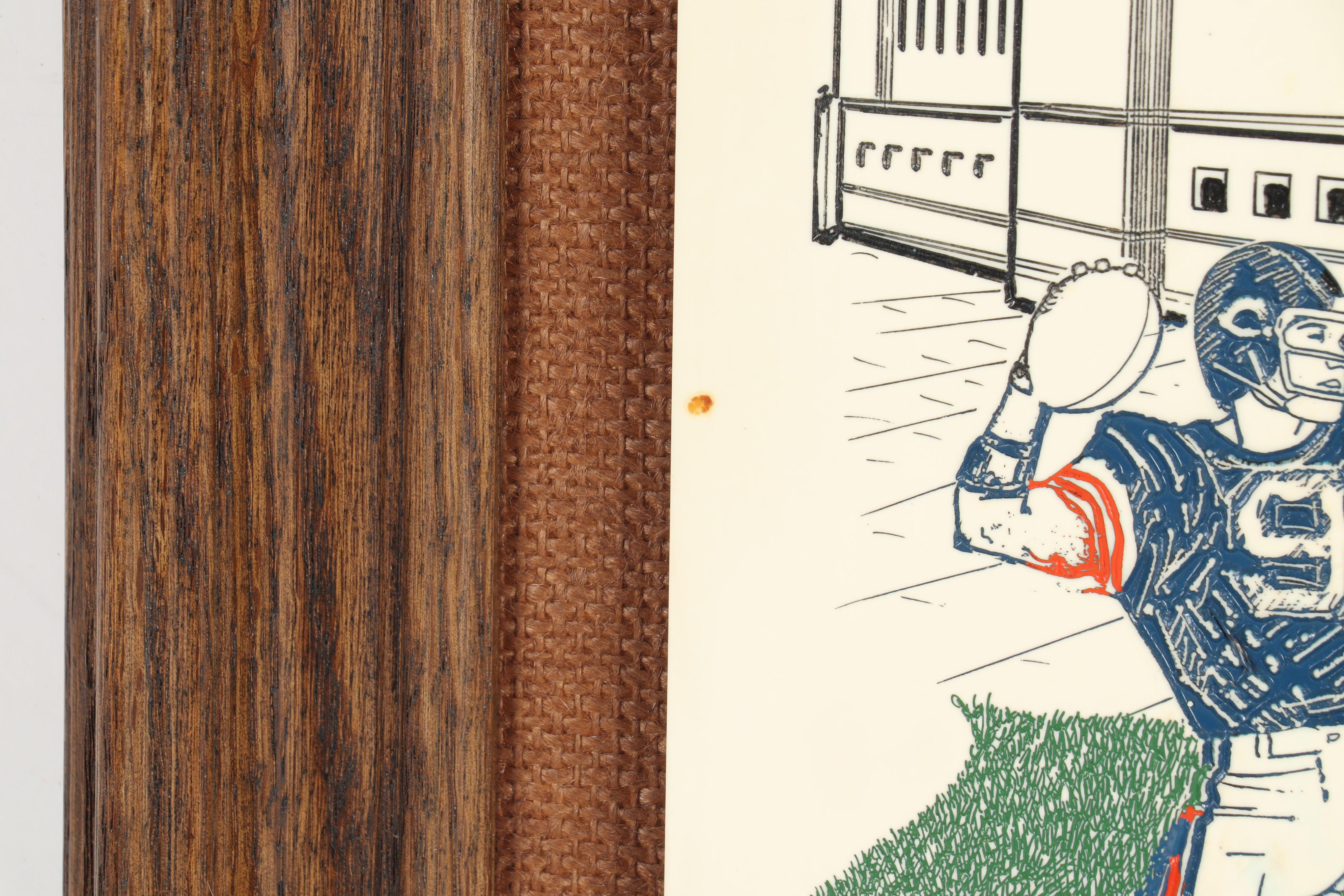 Eugene Andreyev Resin and Ceramic Composition "Chicago Bears"