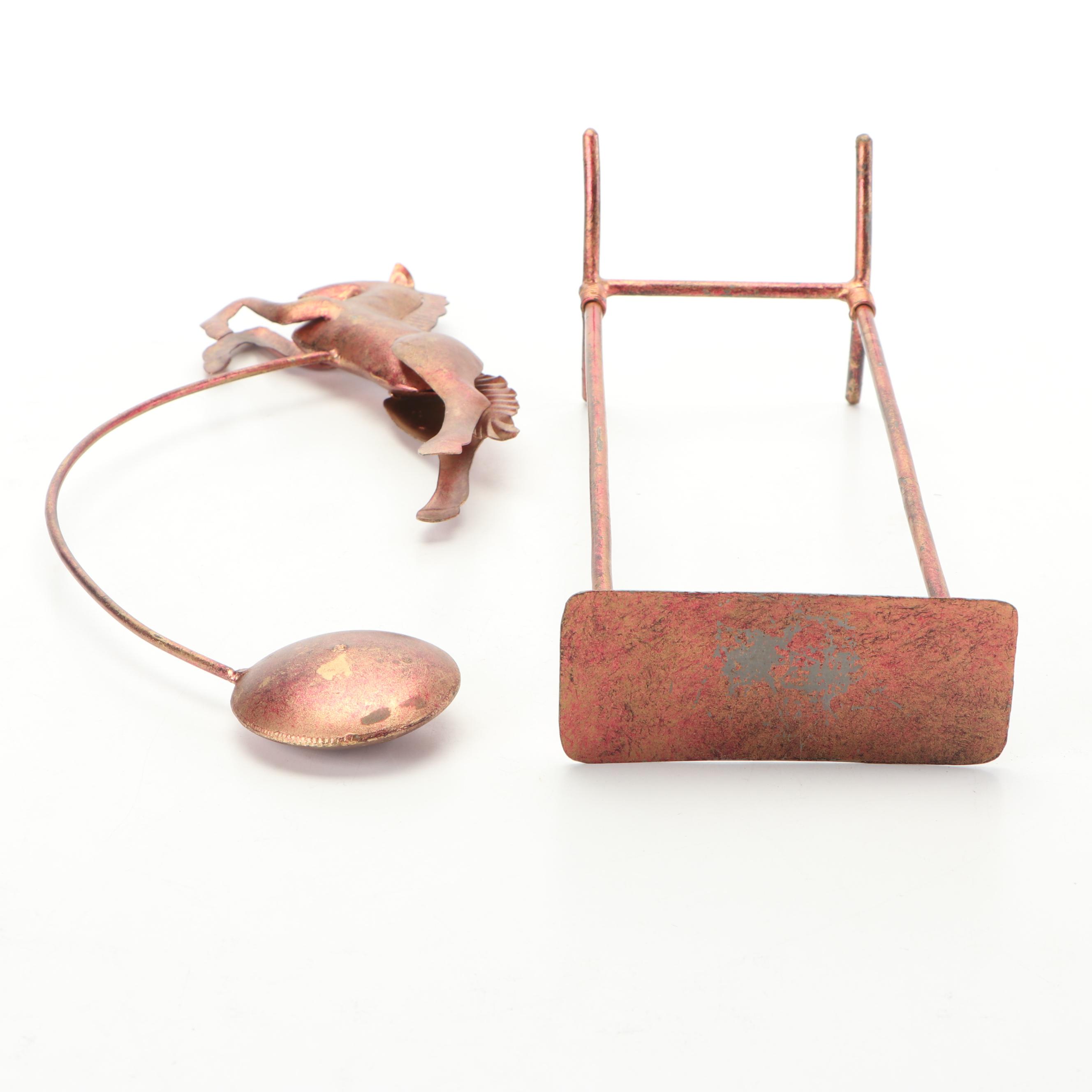 Balance Pendulum Rocking Horse Figurine