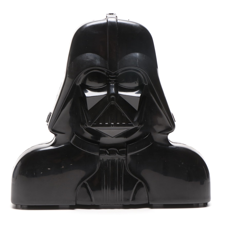 Kenner Darth Vader Carrying Case and "Star Wars" Action Figures