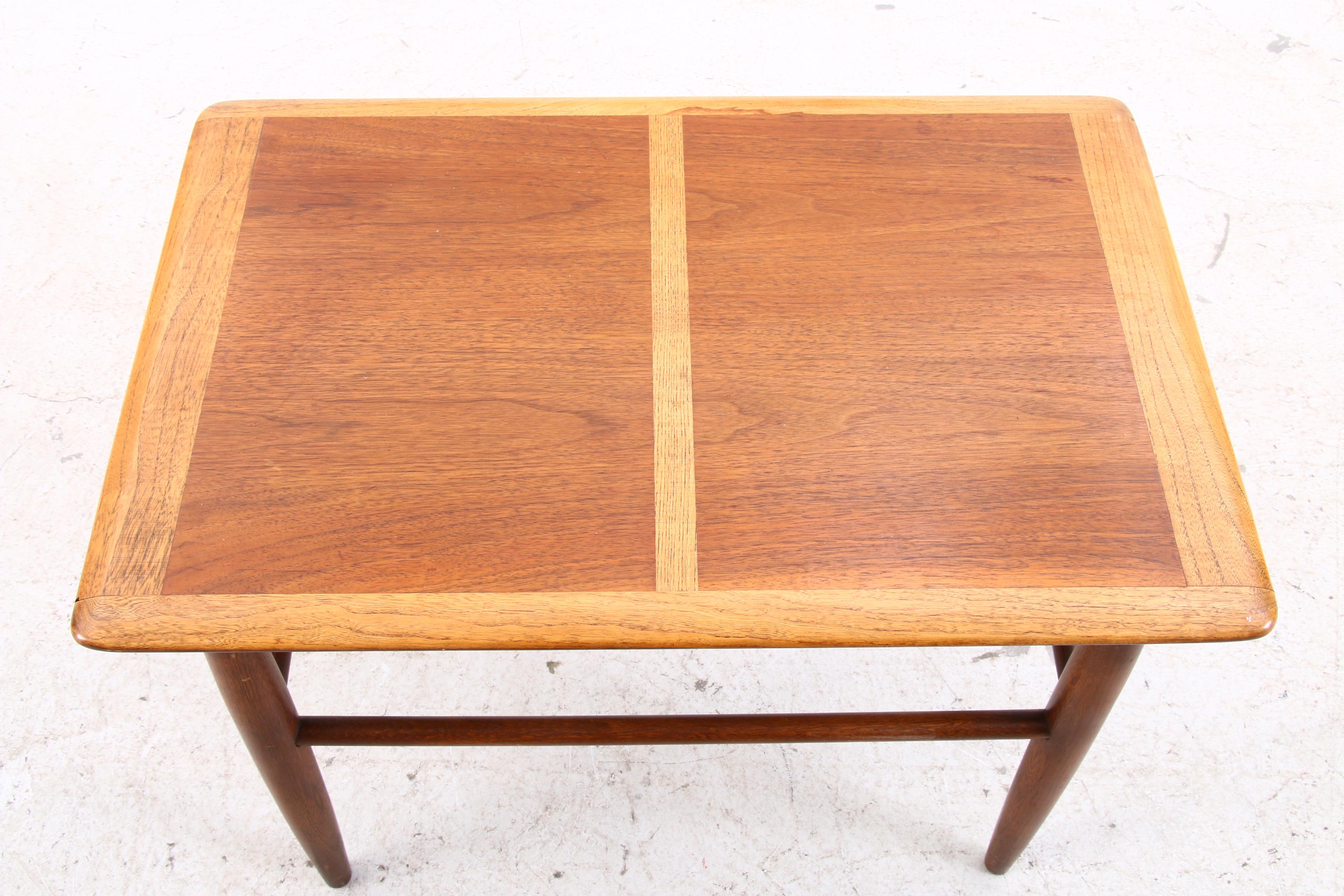 Mid Century Modern Walnut Side Table