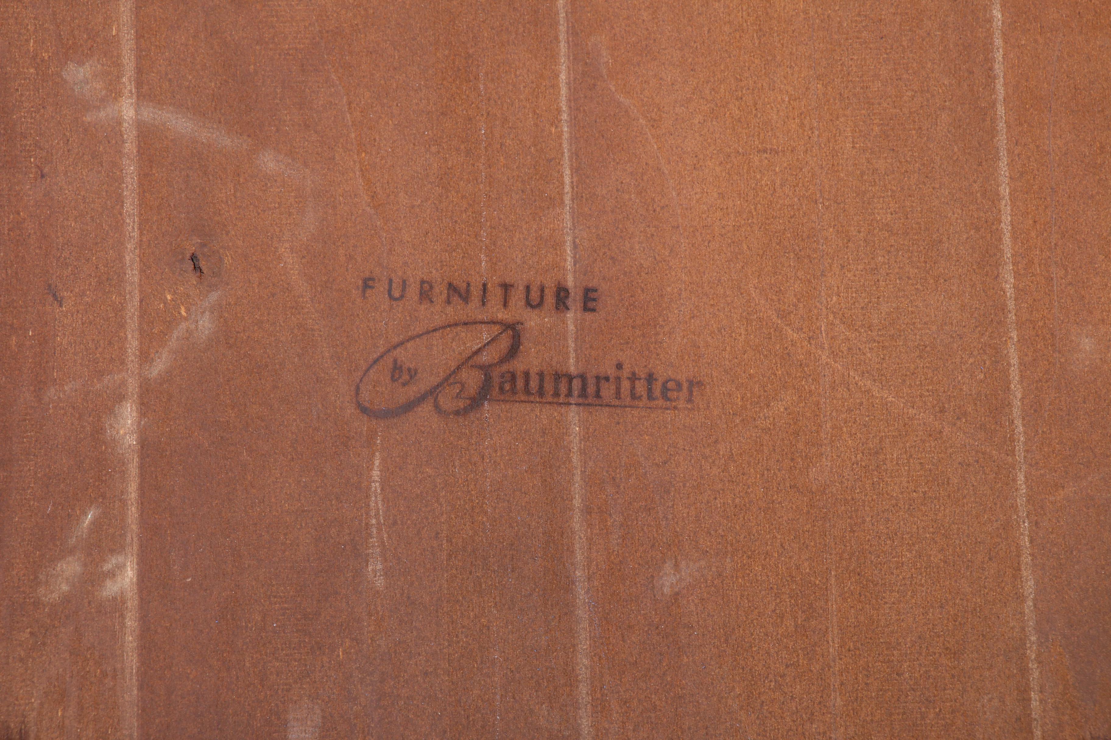 Mid Century Modern Walnut Side Table