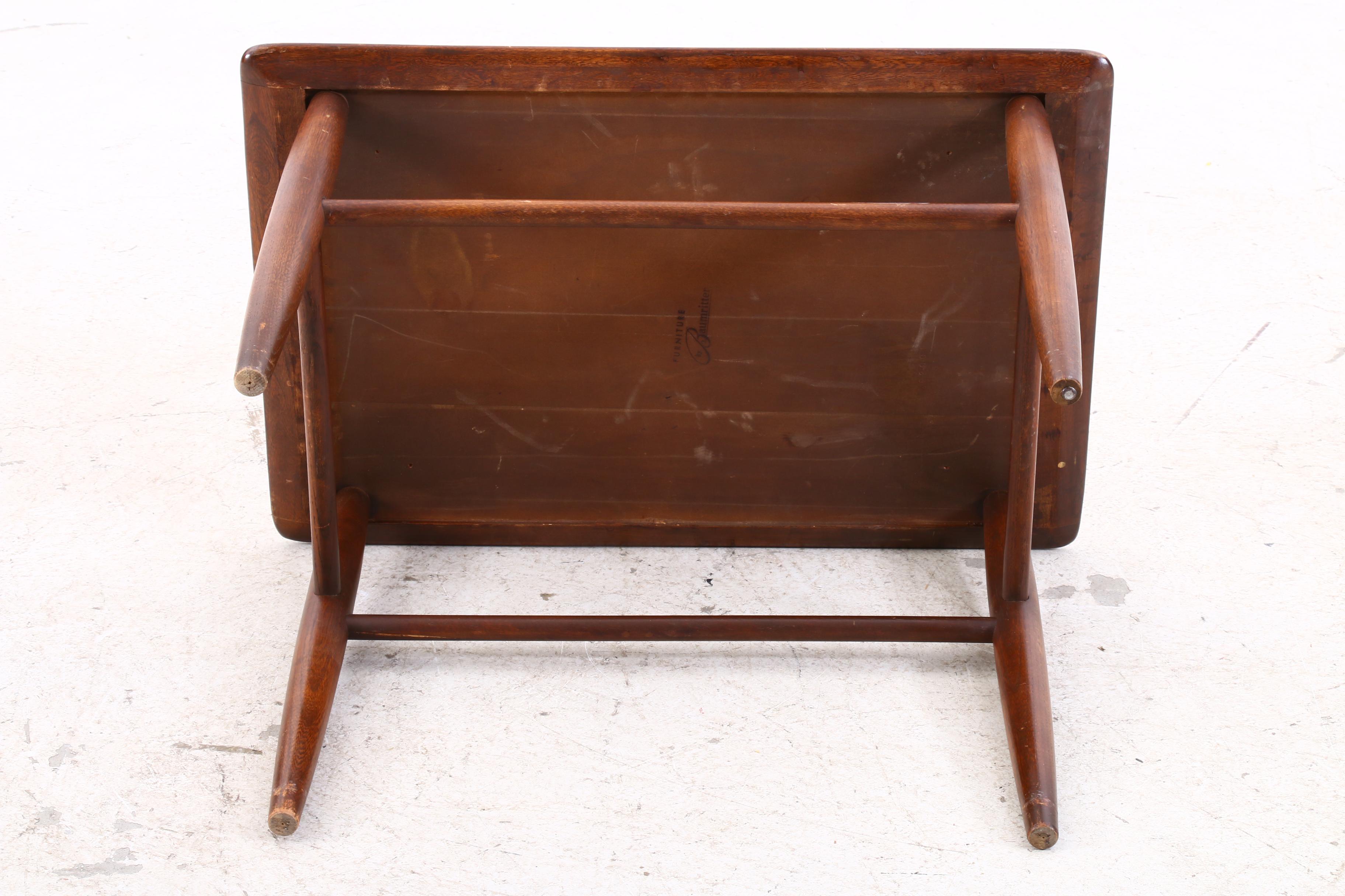 Mid Century Modern Walnut Side Table