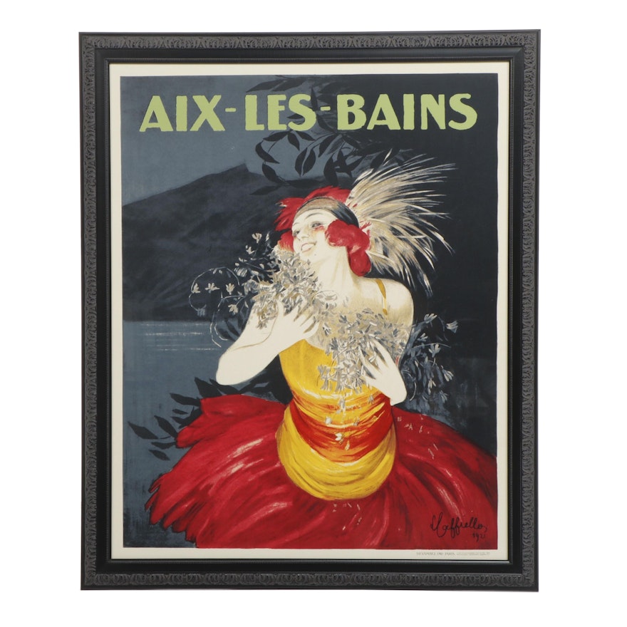 Reproduction Lithograph Poster After Leonetto Cappiello "Aix-Les-Bains"