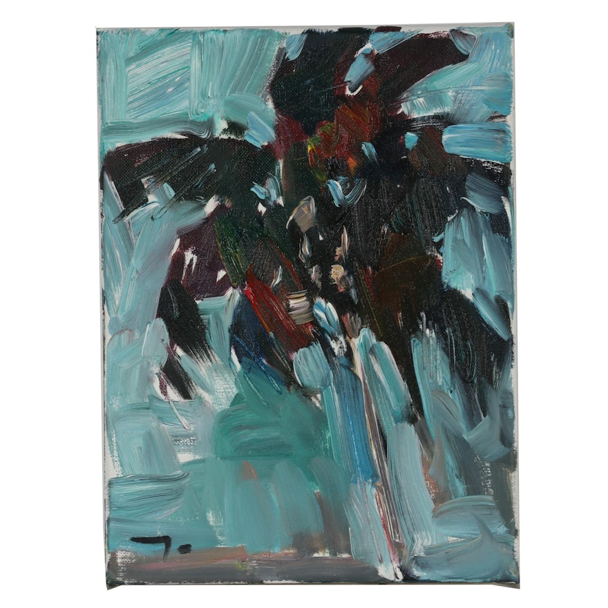 Jose Trujillo 2019 Abstract Oil Painting