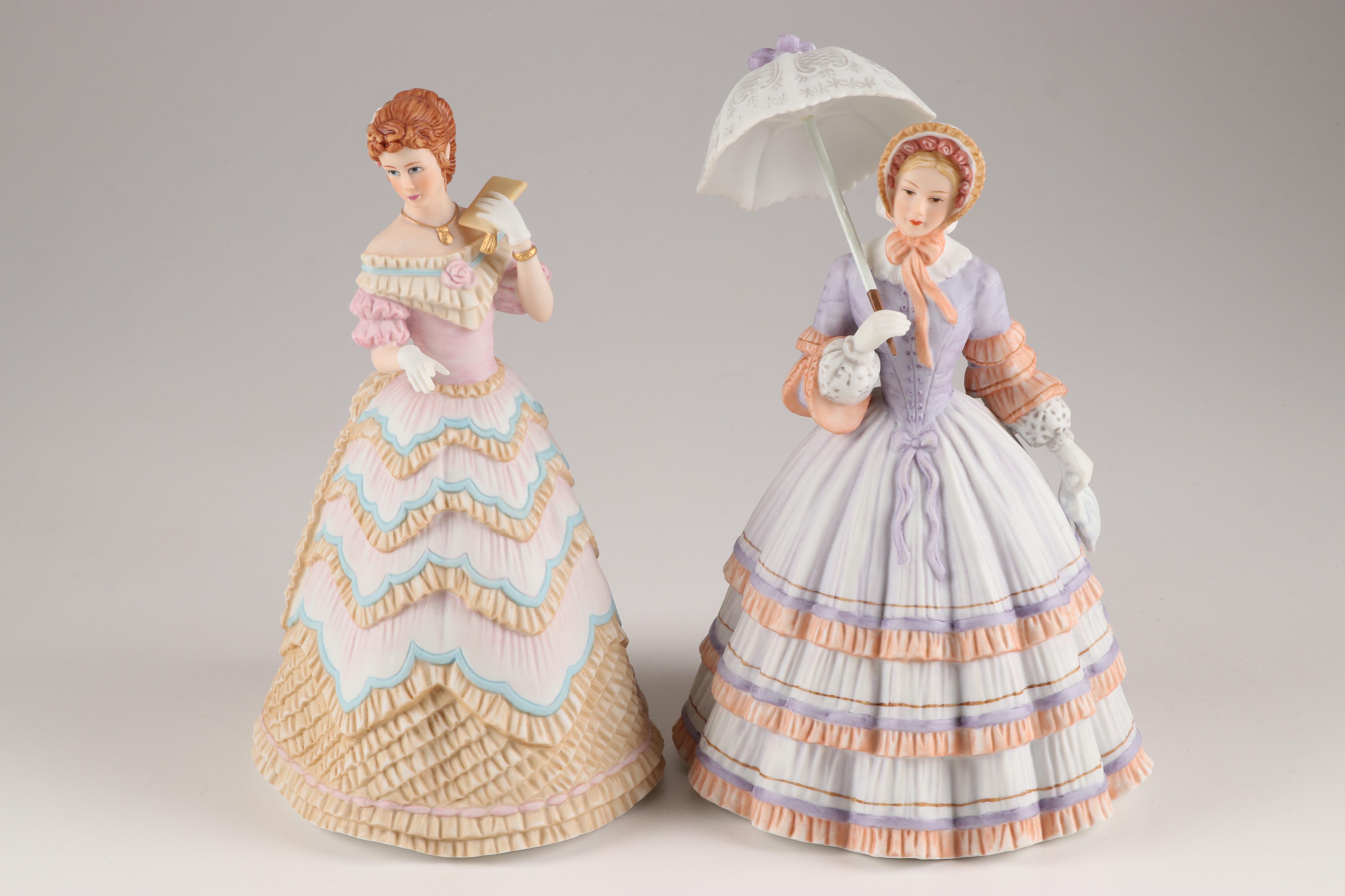 Lenox Porcelain "American Fashion" Figurines