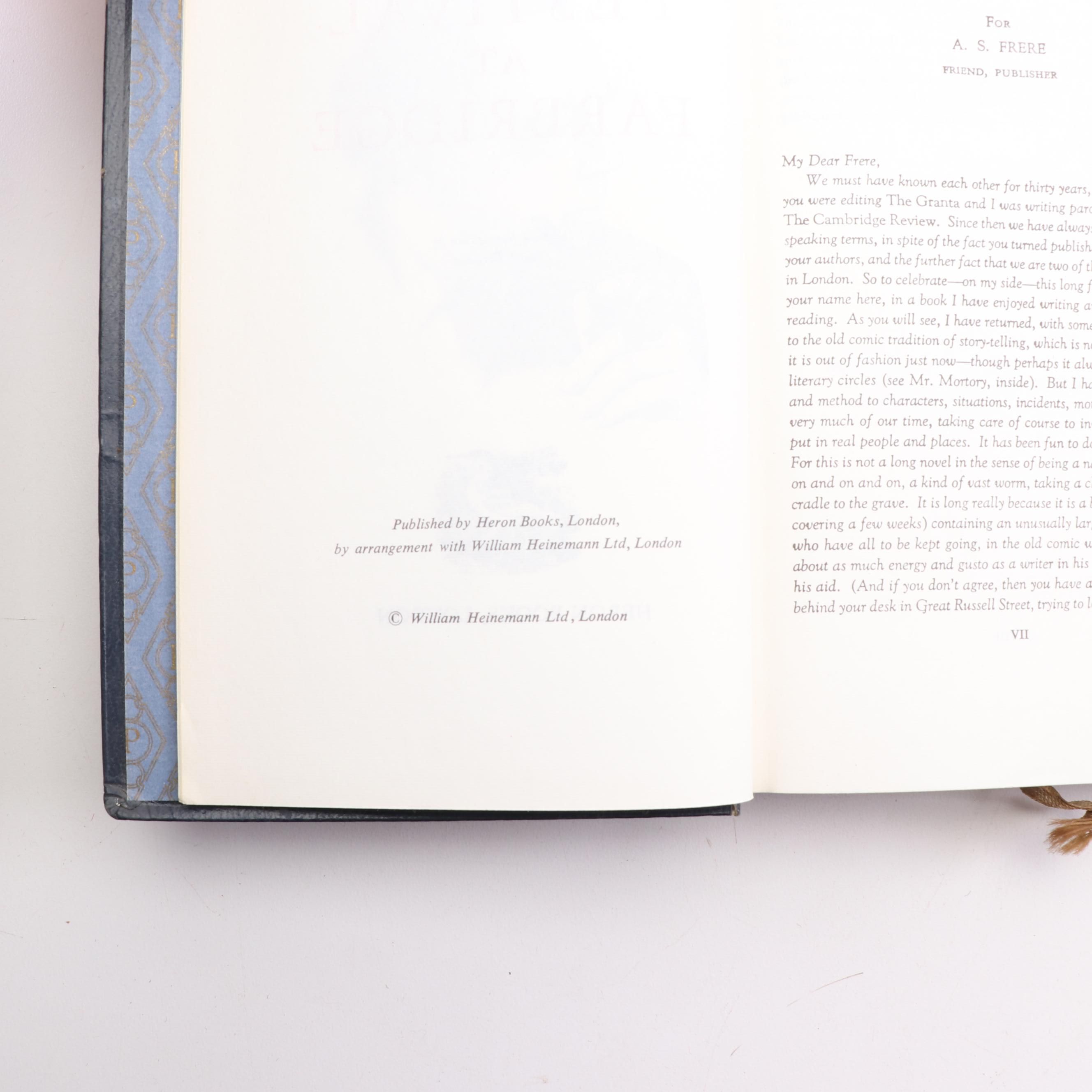 Works by J. B. Priestly in Gilt Leather Bindings, 1960