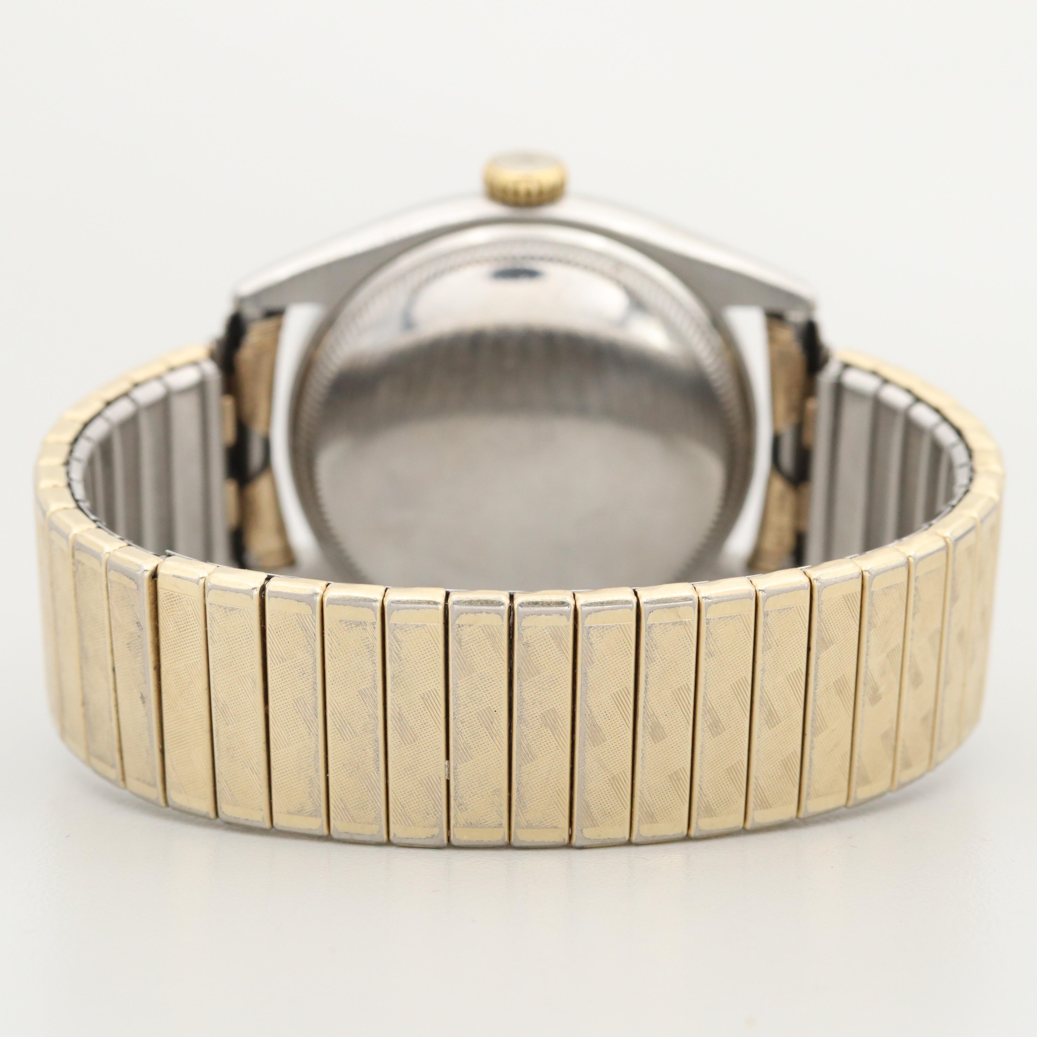 Rolex Oyster Perpetual 14K Gold and Stainless Steel Watch