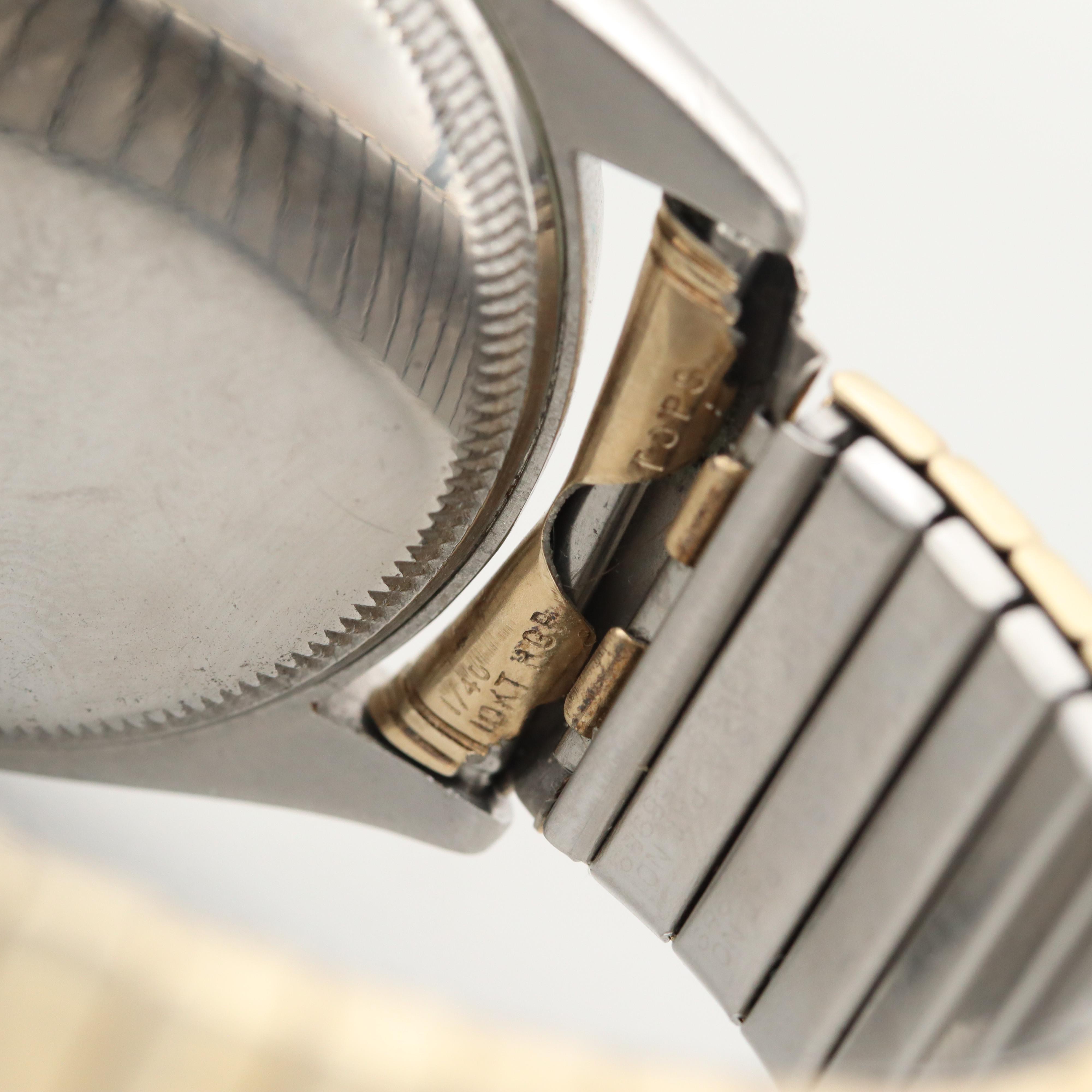 Rolex Oyster Perpetual 14K Gold and Stainless Steel Watch