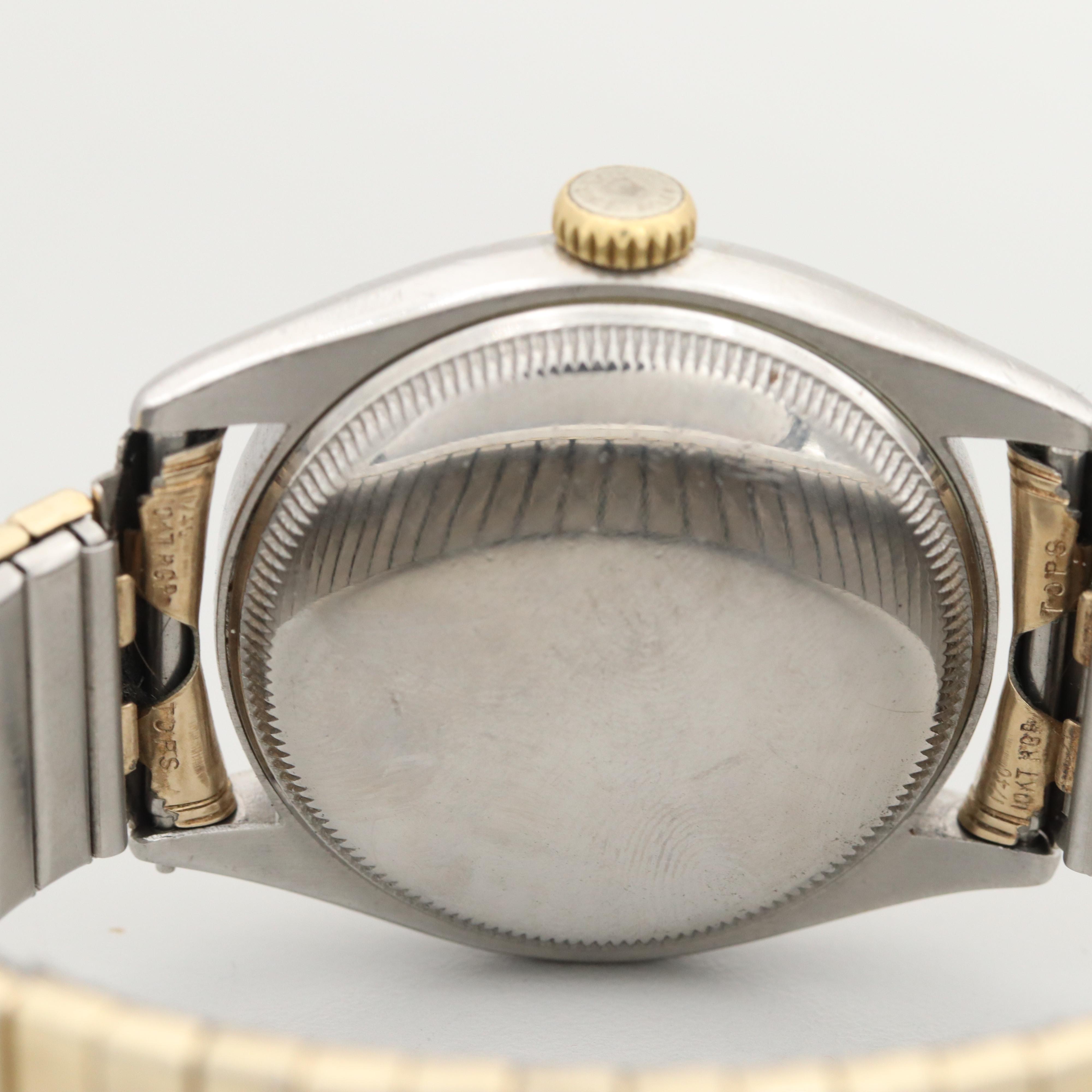 Rolex Oyster Perpetual 14K Gold and Stainless Steel Watch