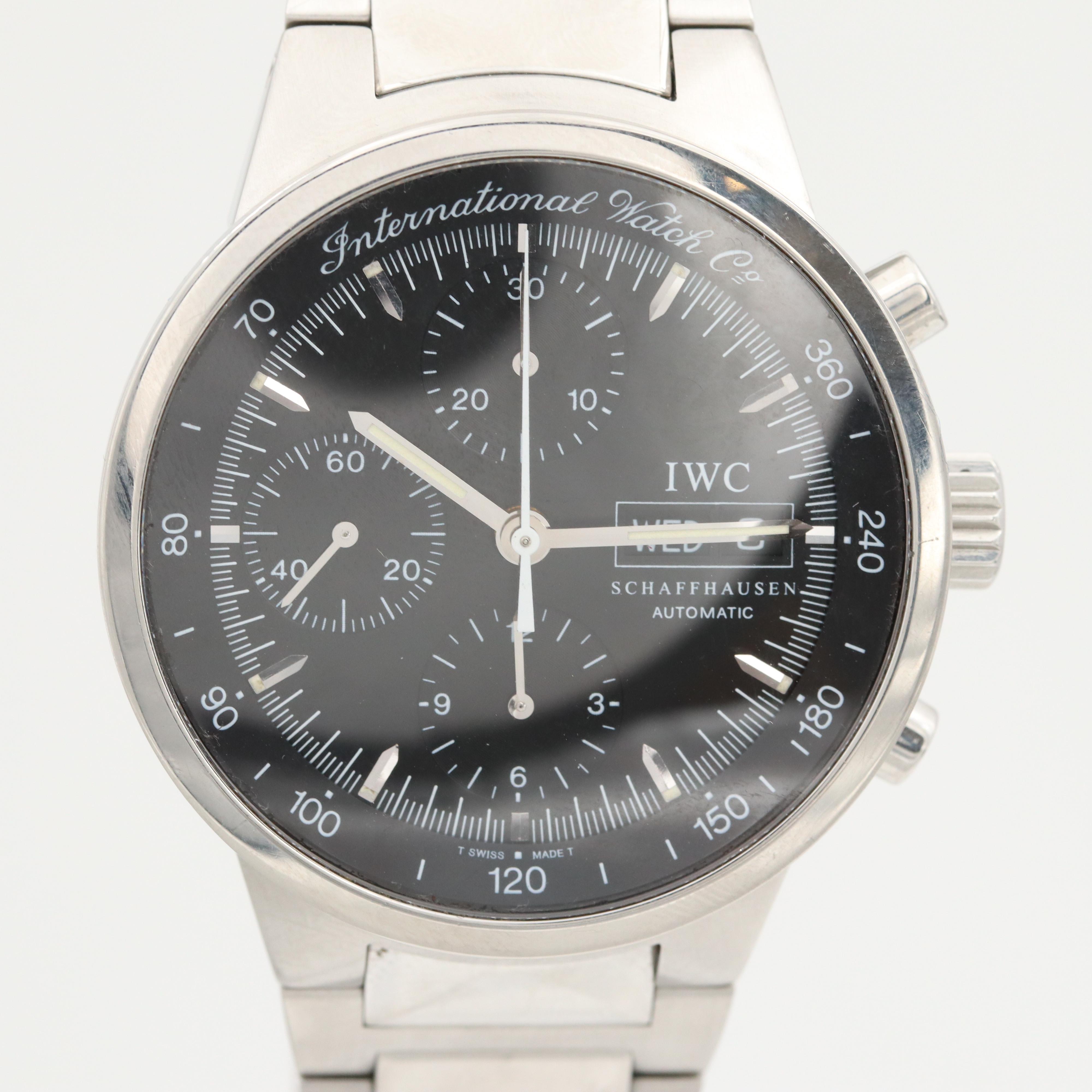 IWC GST Chronograph Stainless Steel Automatic Watch
