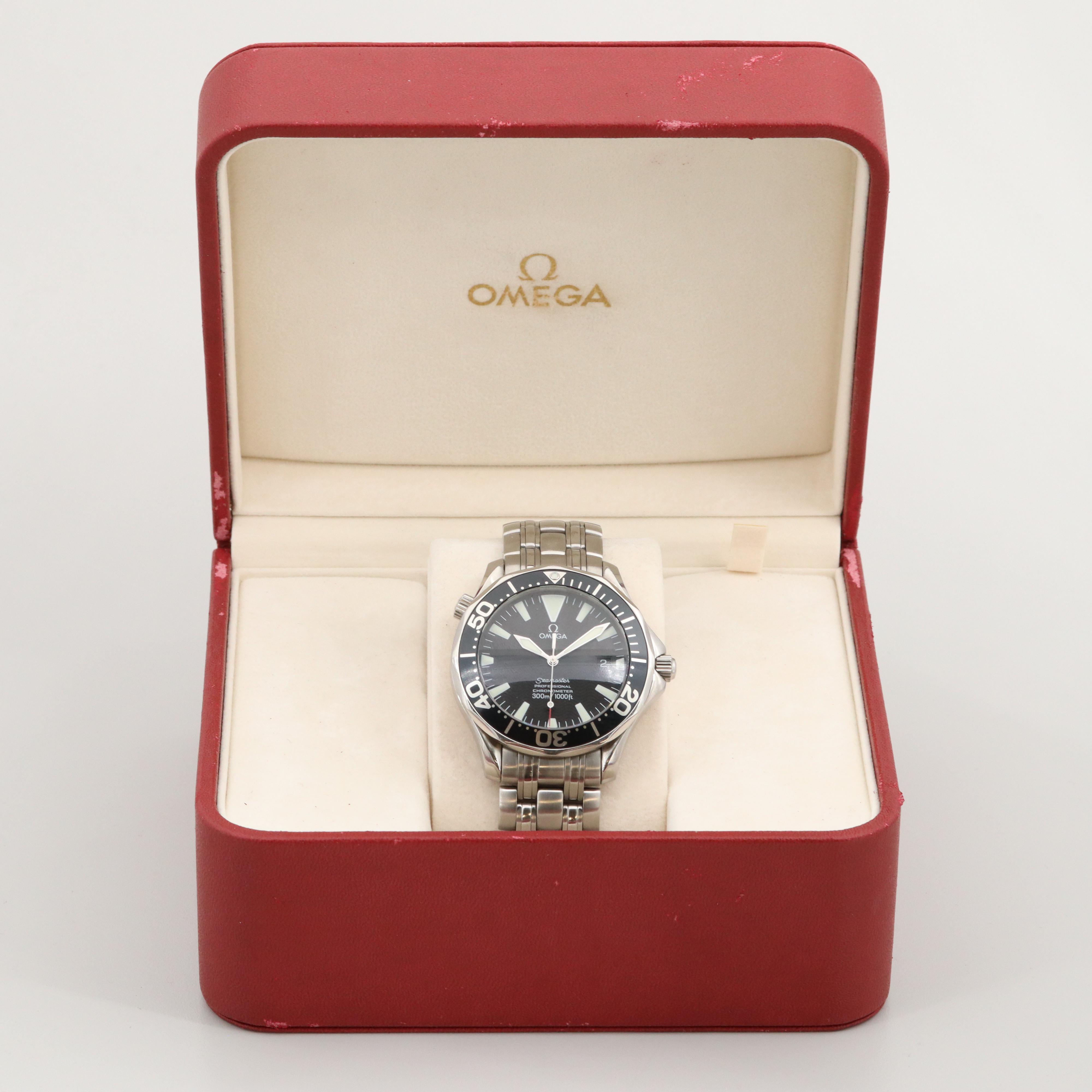 Omega Seamaster Professional Stainless Steel  300M Automatic Watch