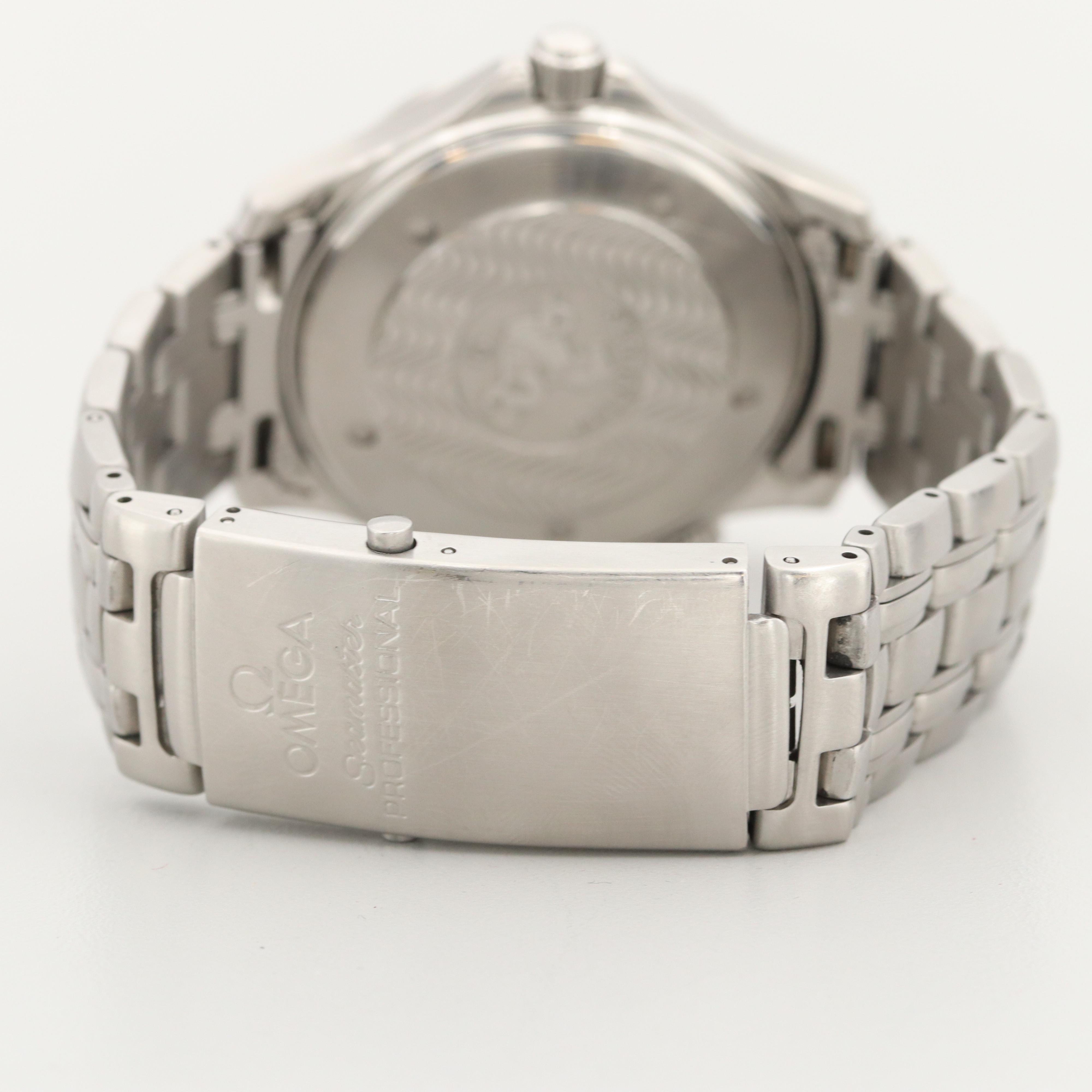 Omega Seamaster Professional Stainless Steel  300M Automatic Watch