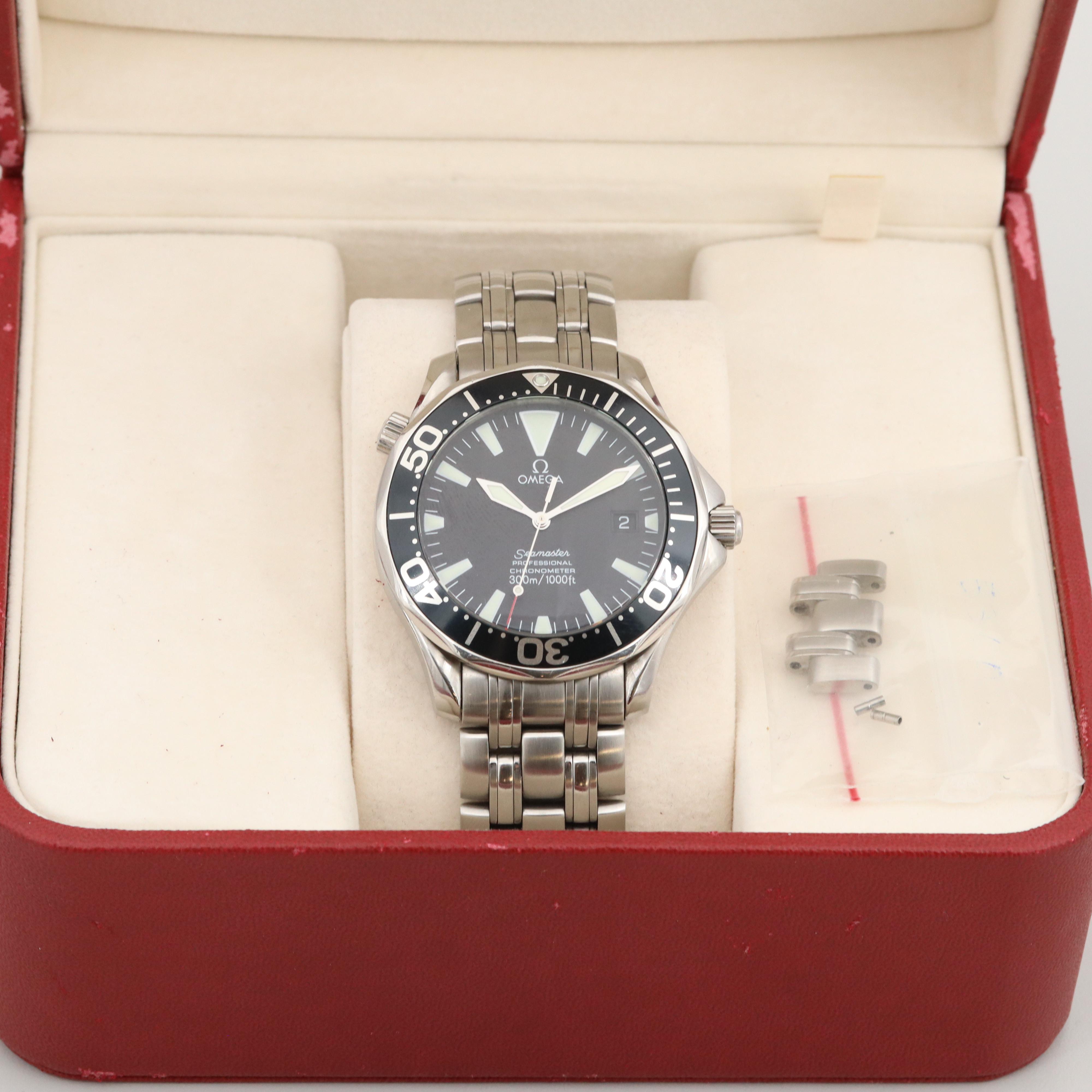 Omega Seamaster Professional Stainless Steel  300M Automatic Watch