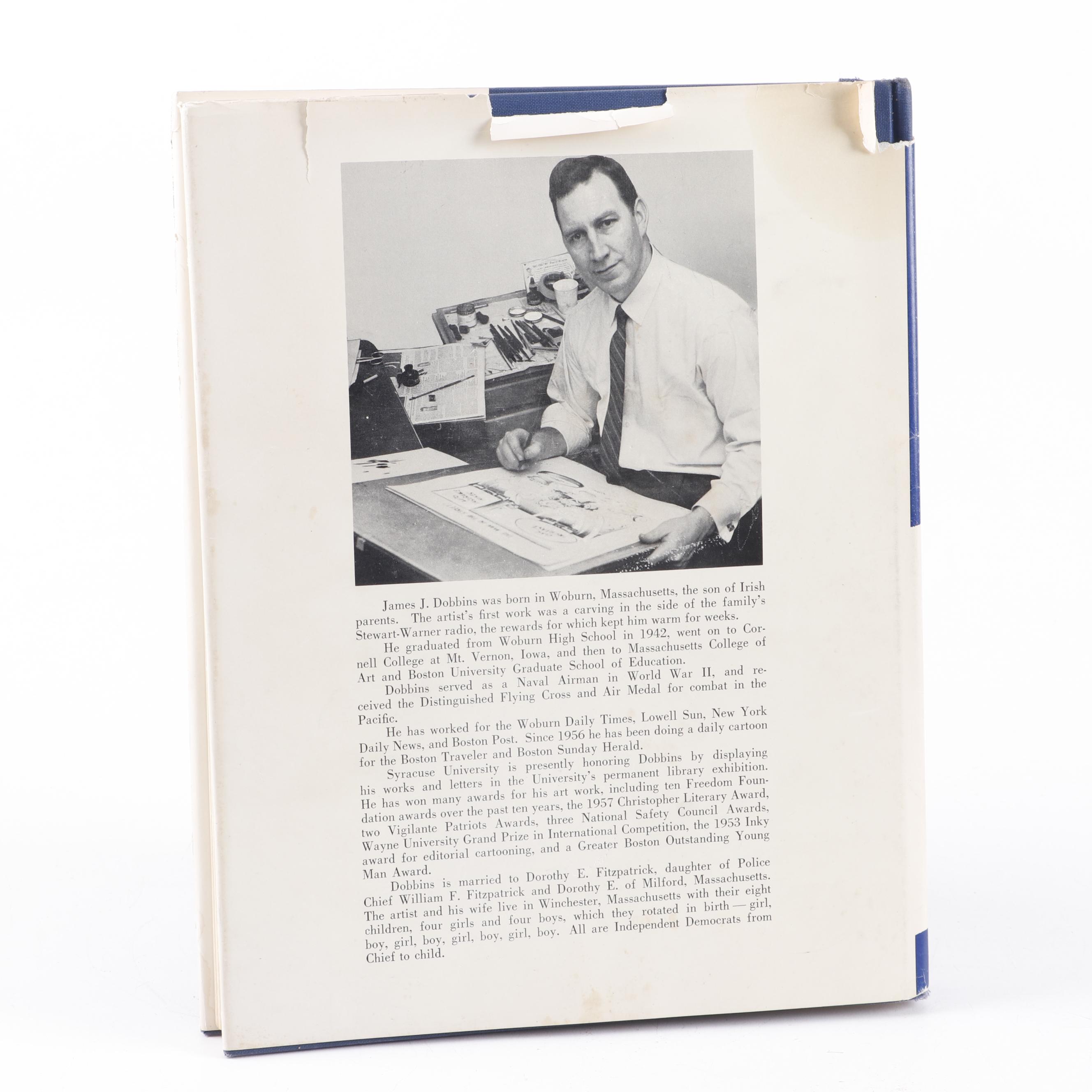 Photomechanical Print After Jim Dobbins "My Son, My Son" with Signed Book