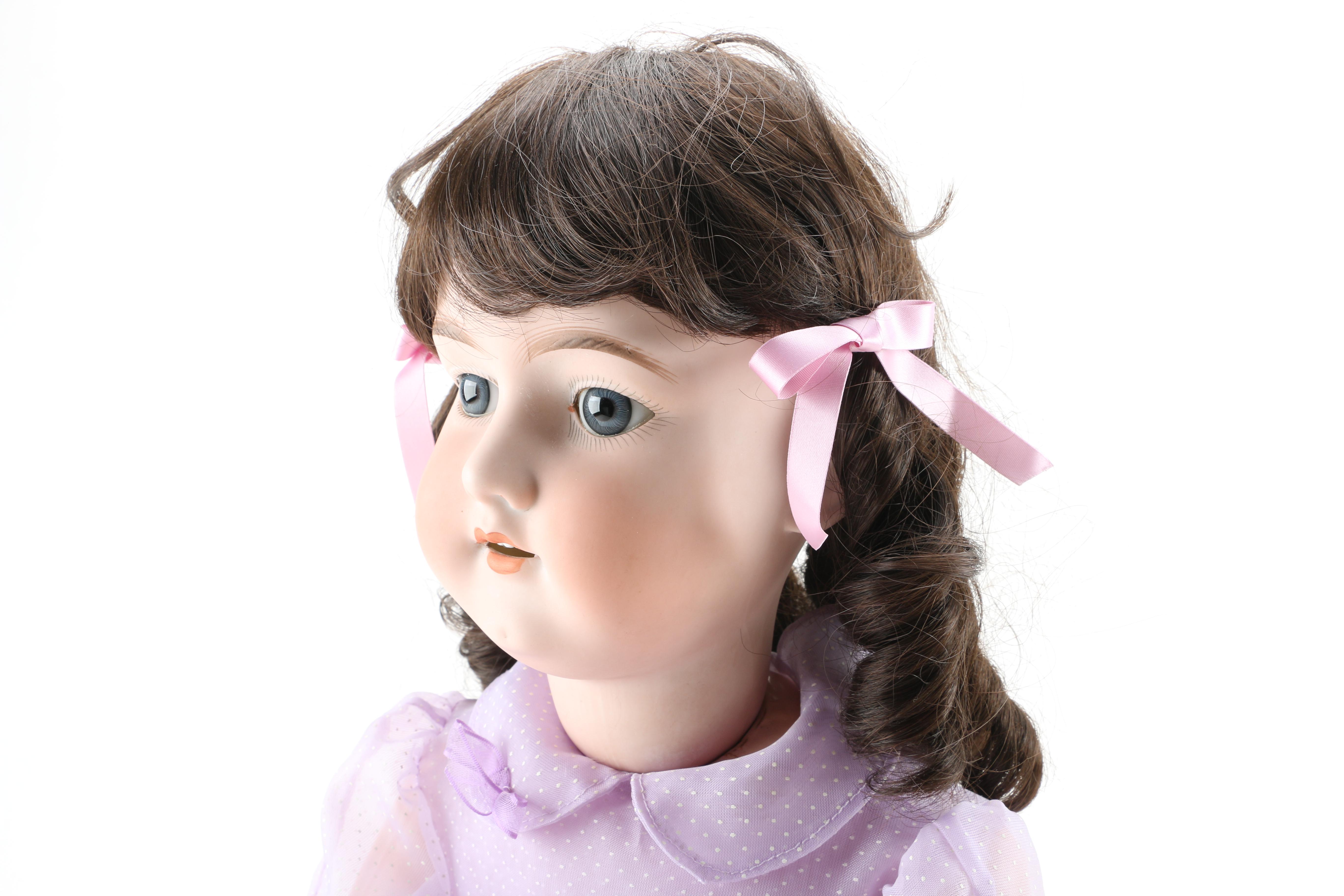 Armand Marseille 30" Bisque Doll with Ball Joint Composition Body, Antique