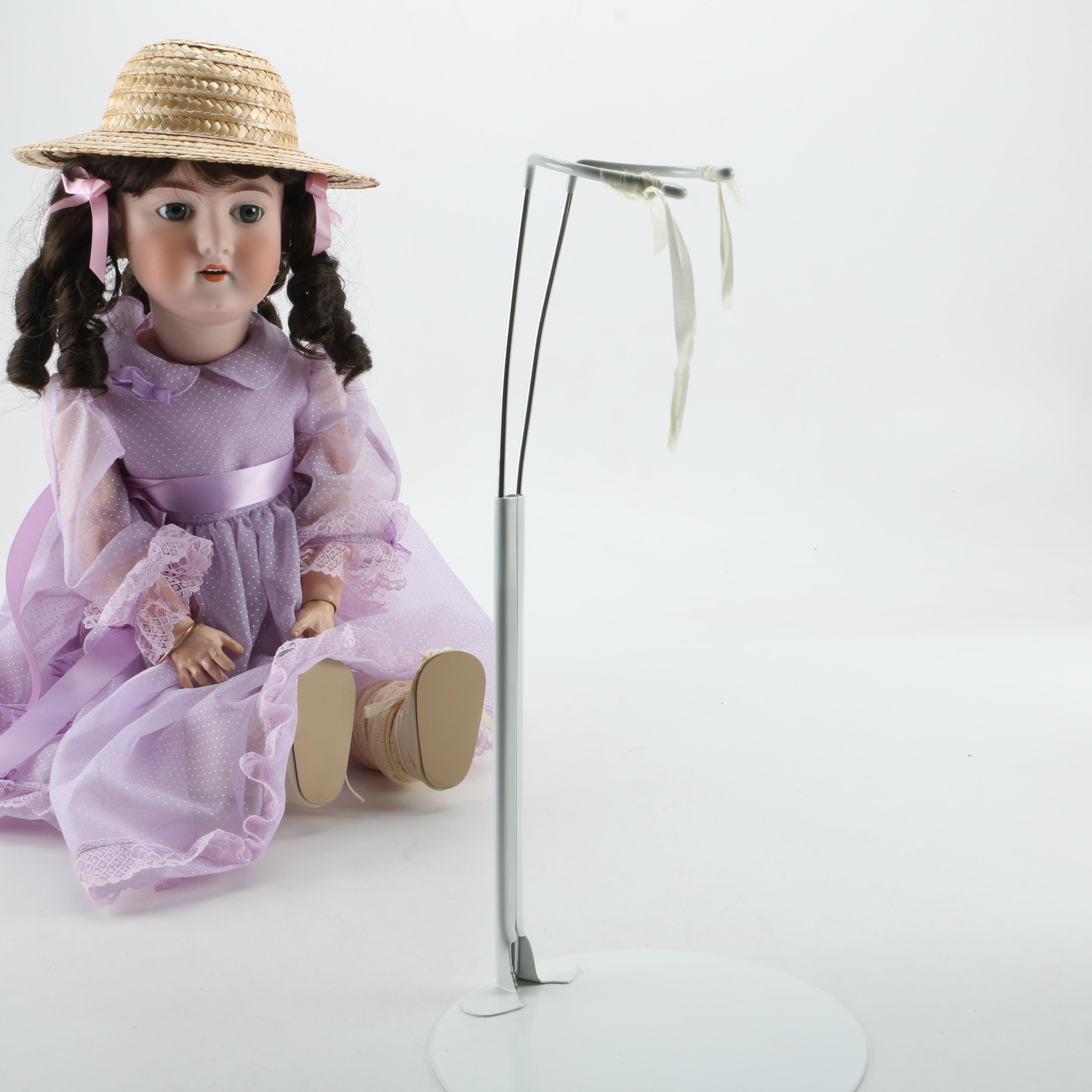 Armand Marseille 30" Bisque Doll with Ball Joint Composition Body, Antique