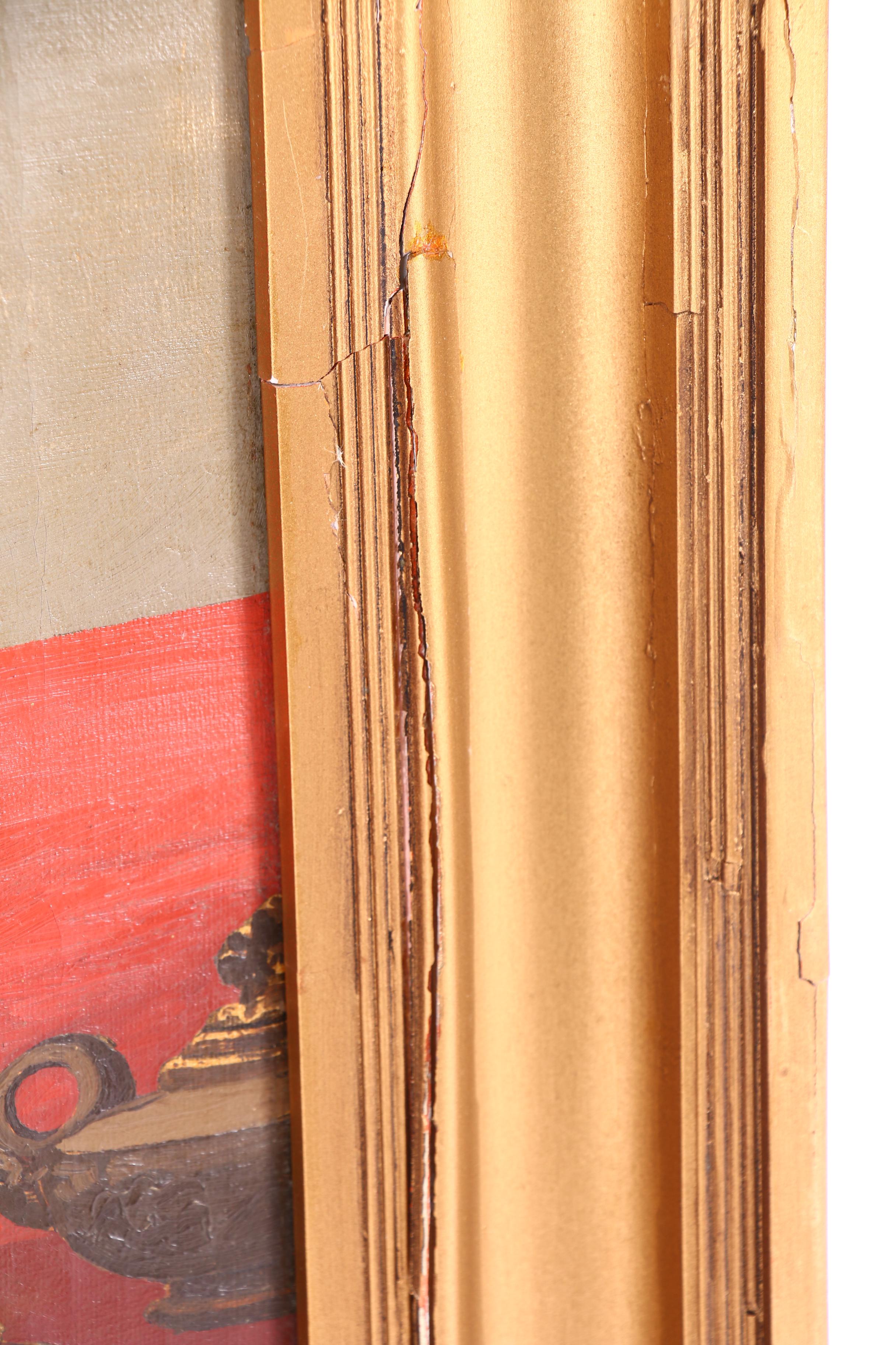 Ernst Albert Fischer-Cörlin 1925 Still Life with Irises Oil Painting