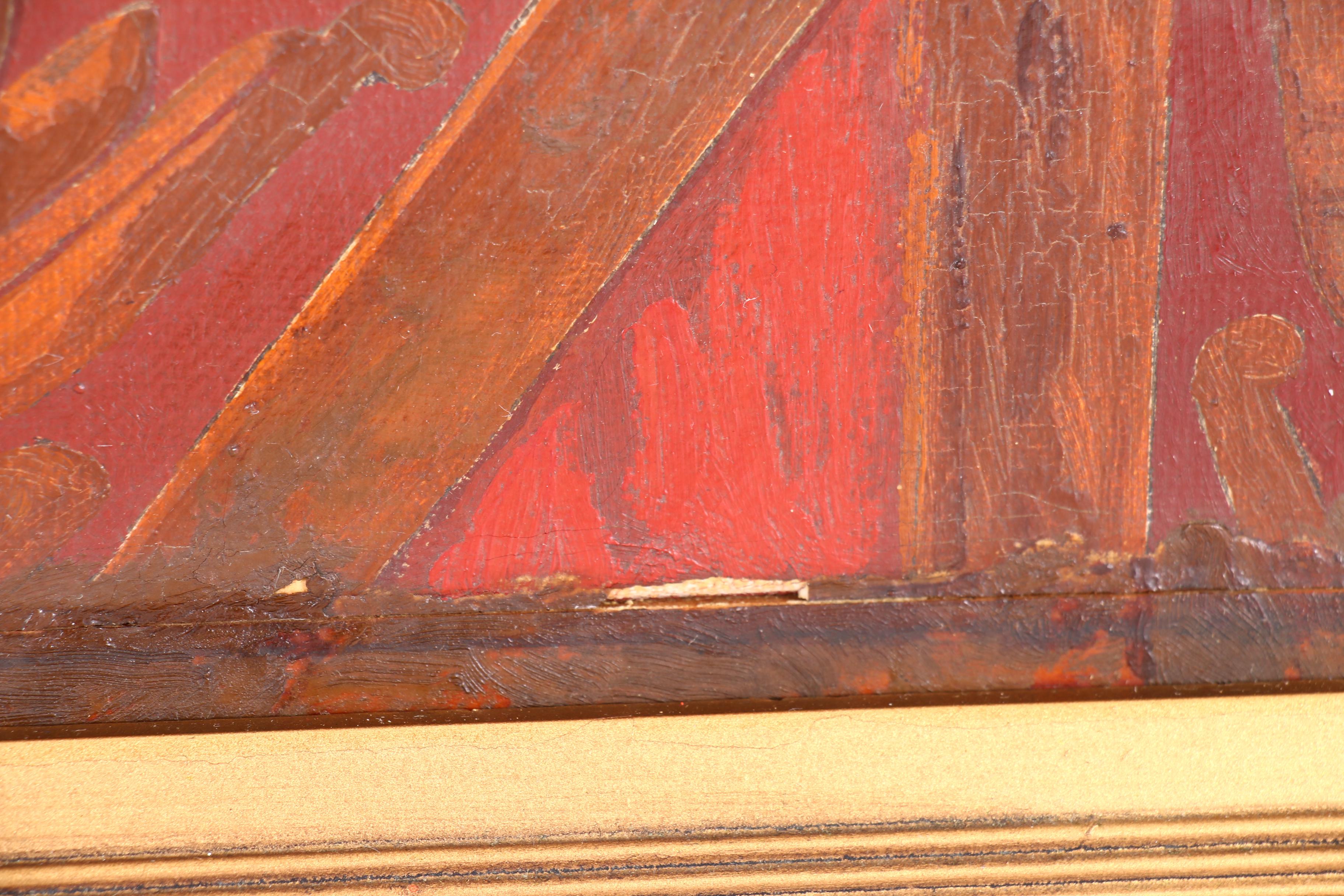 Ernst Albert Fischer-Cörlin 1925 Still Life with Irises Oil Painting