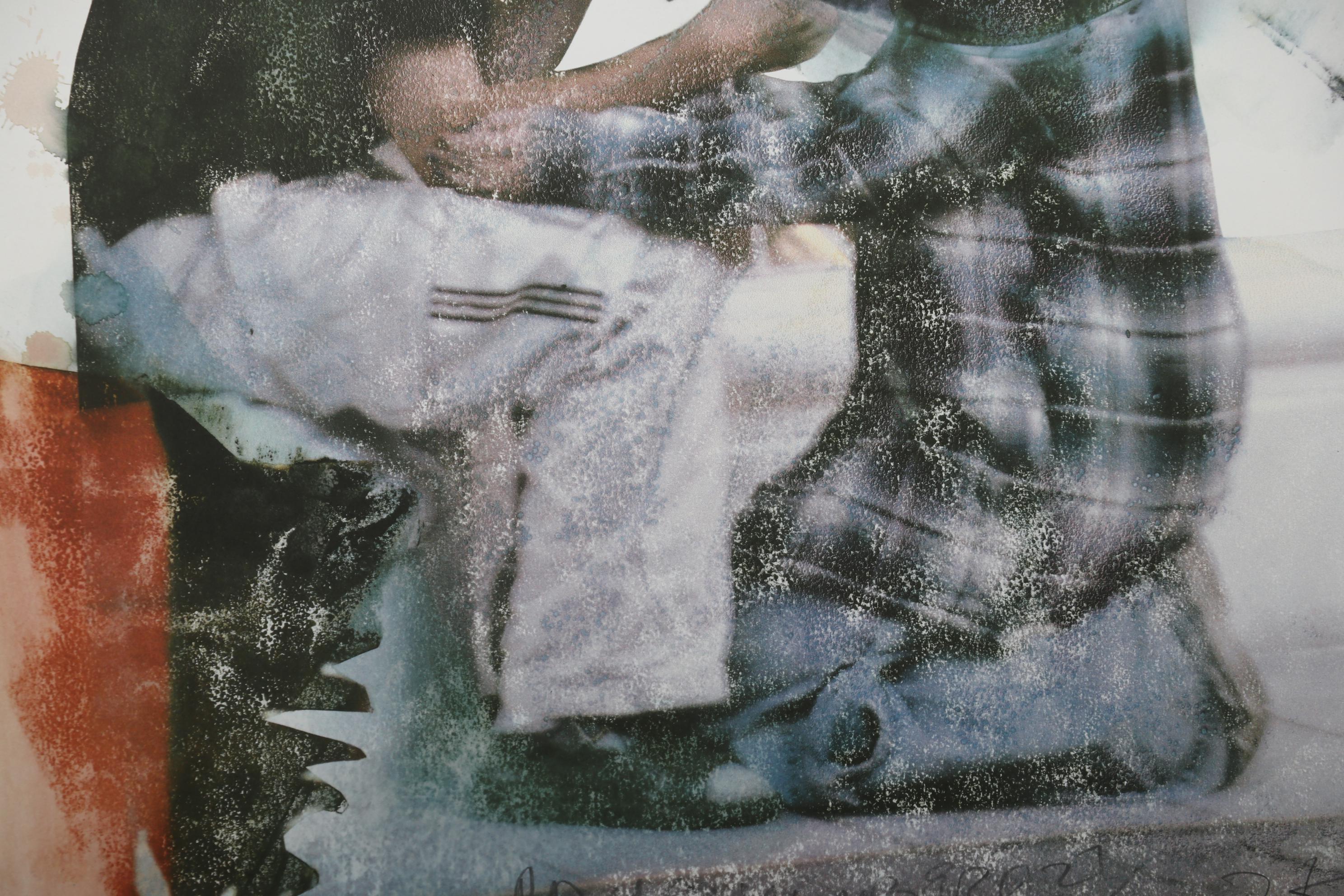 Robert Rauschenberg 2000 Lithograph "One Lioner"