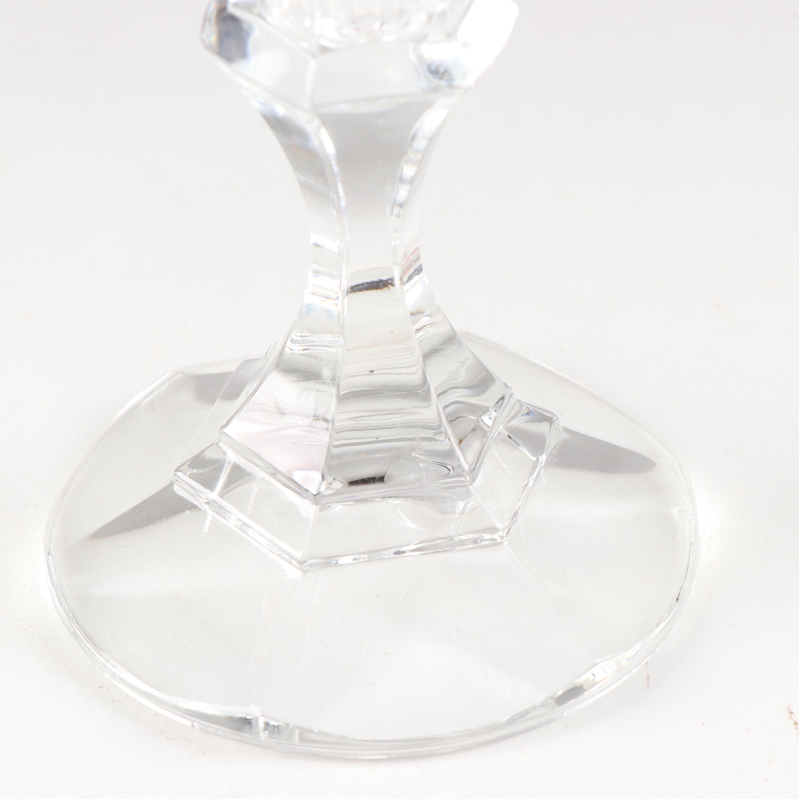 Contemporary Crystal Featuring A Princess House Decanter