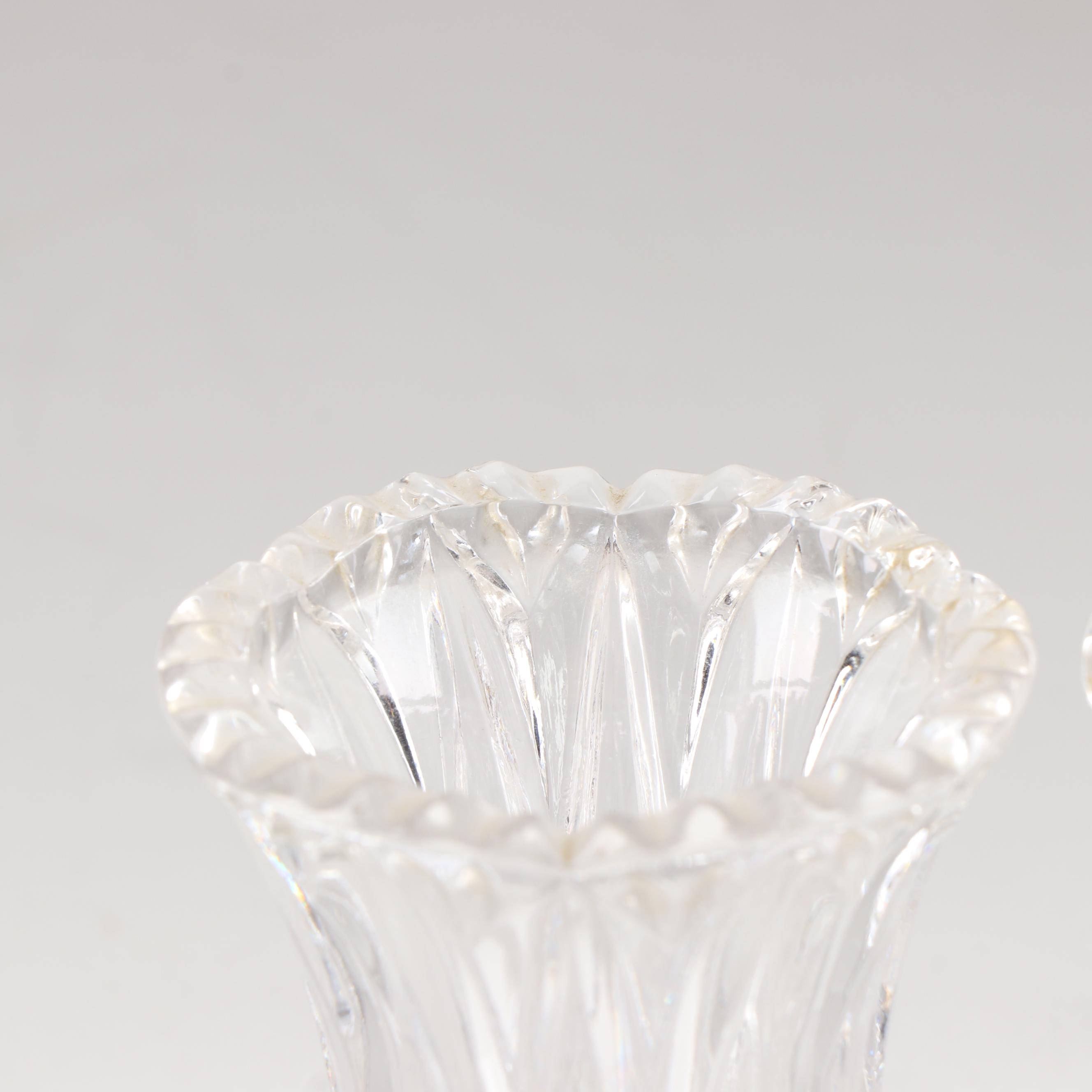Contemporary Crystal Featuring A Princess House Decanter