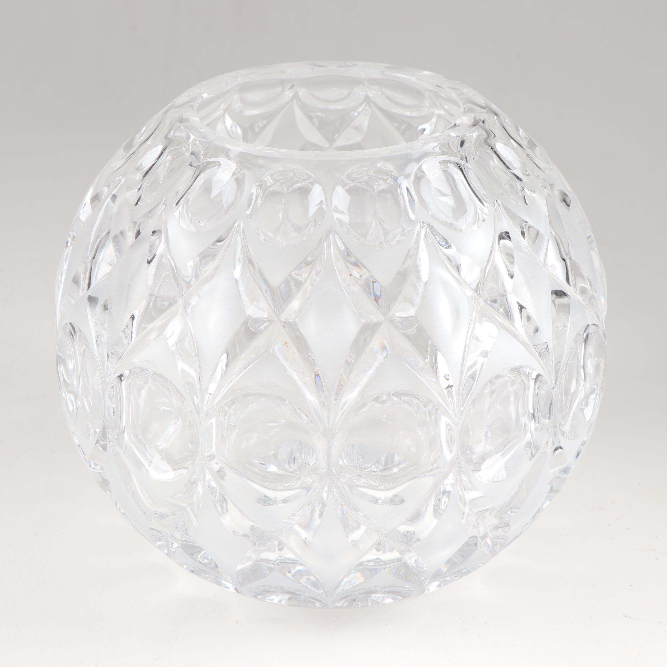 Contemporary Crystal Featuring A Princess House Decanter