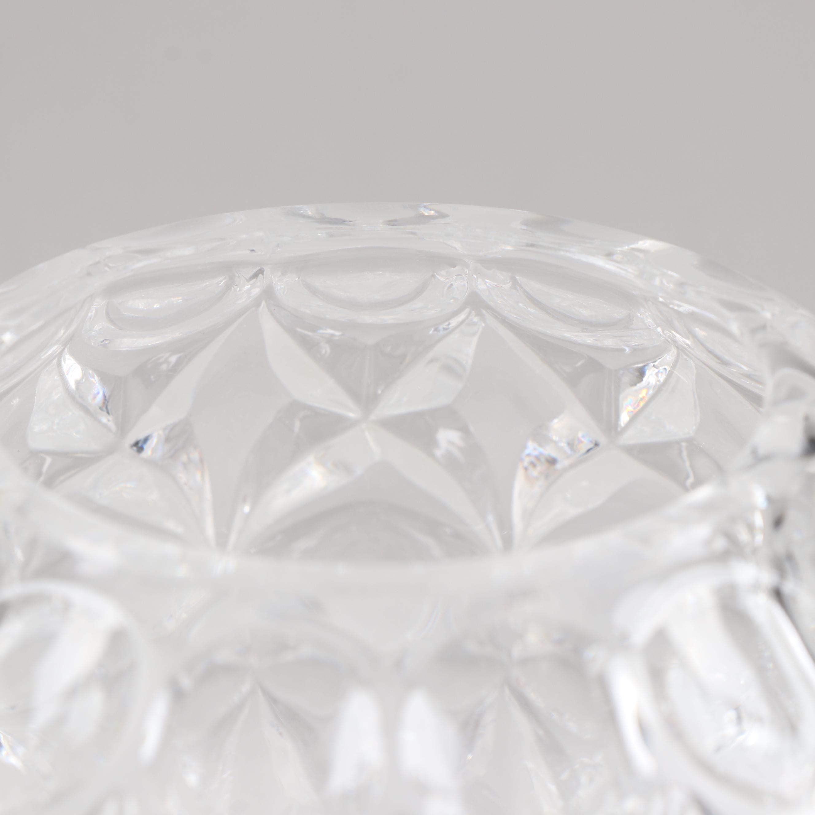 Contemporary Crystal Featuring A Princess House Decanter