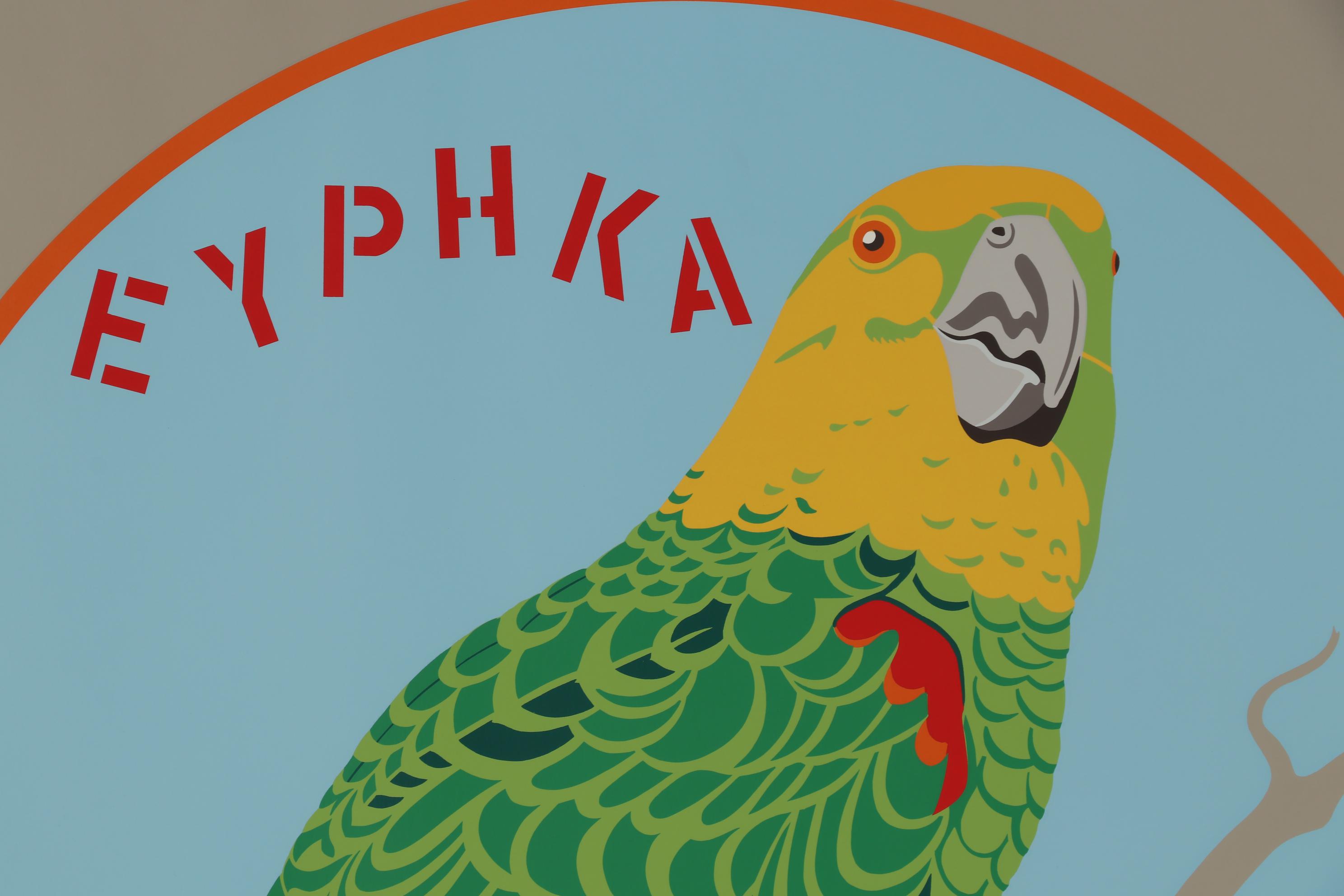 Robert Indiana Serigraph "Parrot Eyphka (Eureka)"