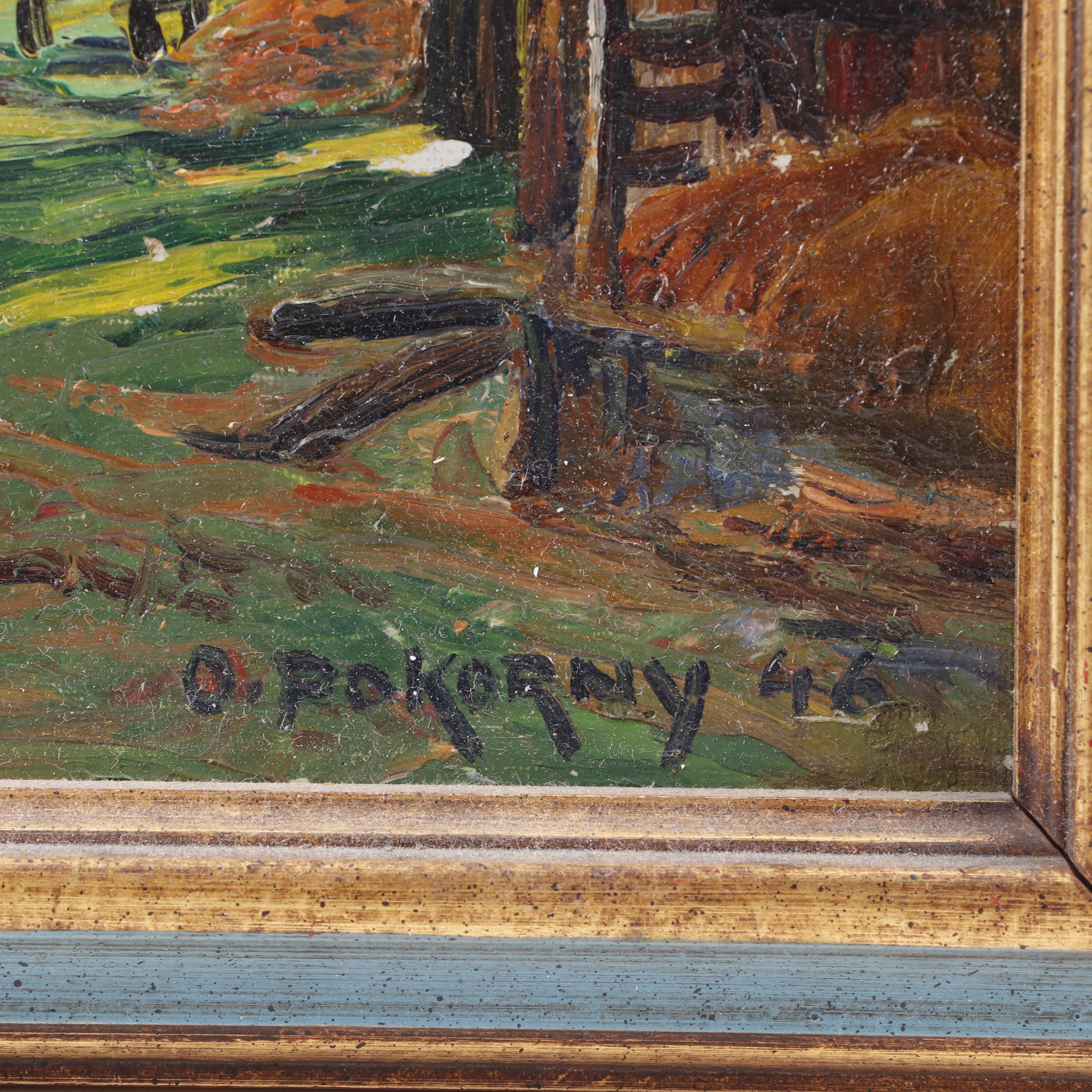 1940s Landscape Oil Paintings