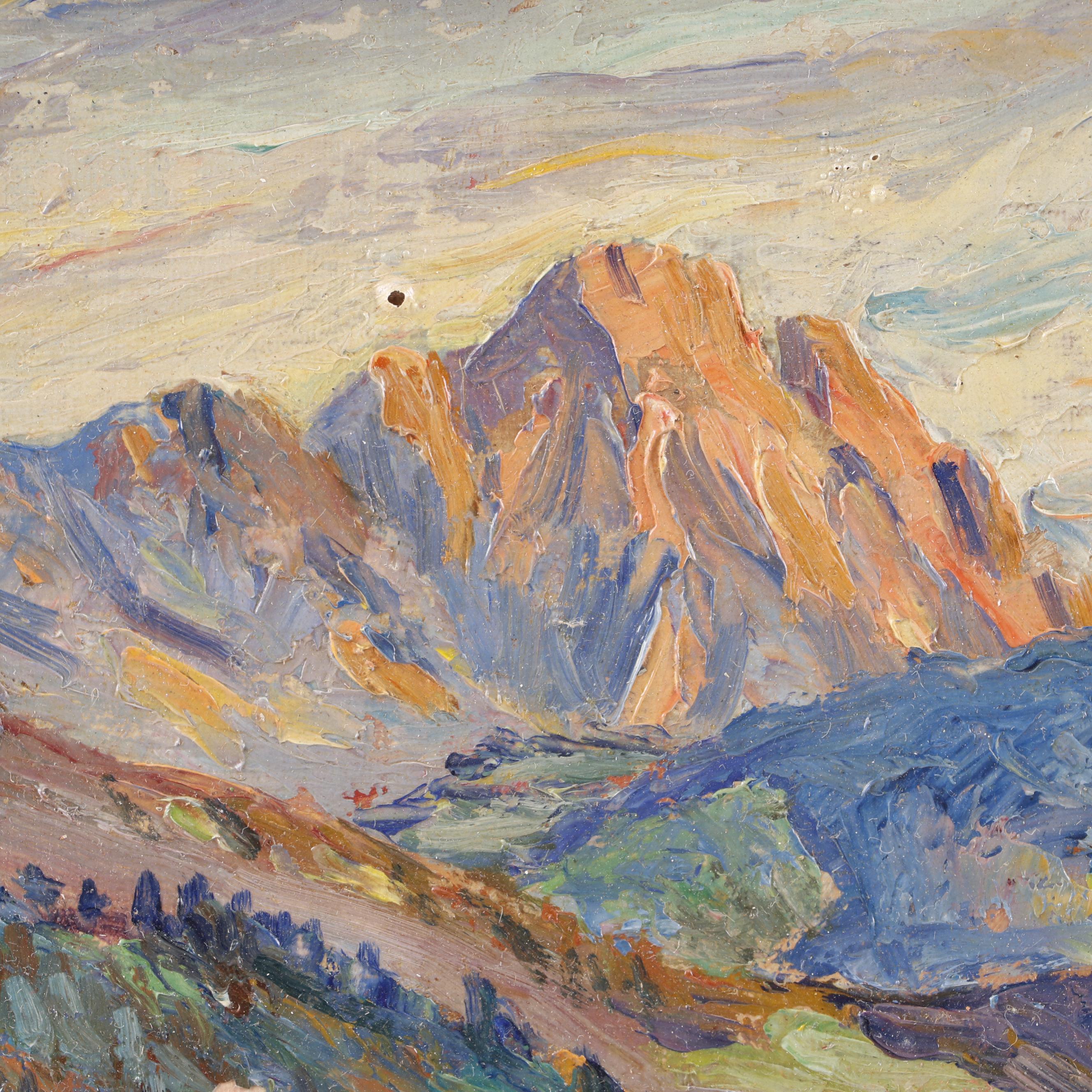 1940s Landscape Oil Paintings