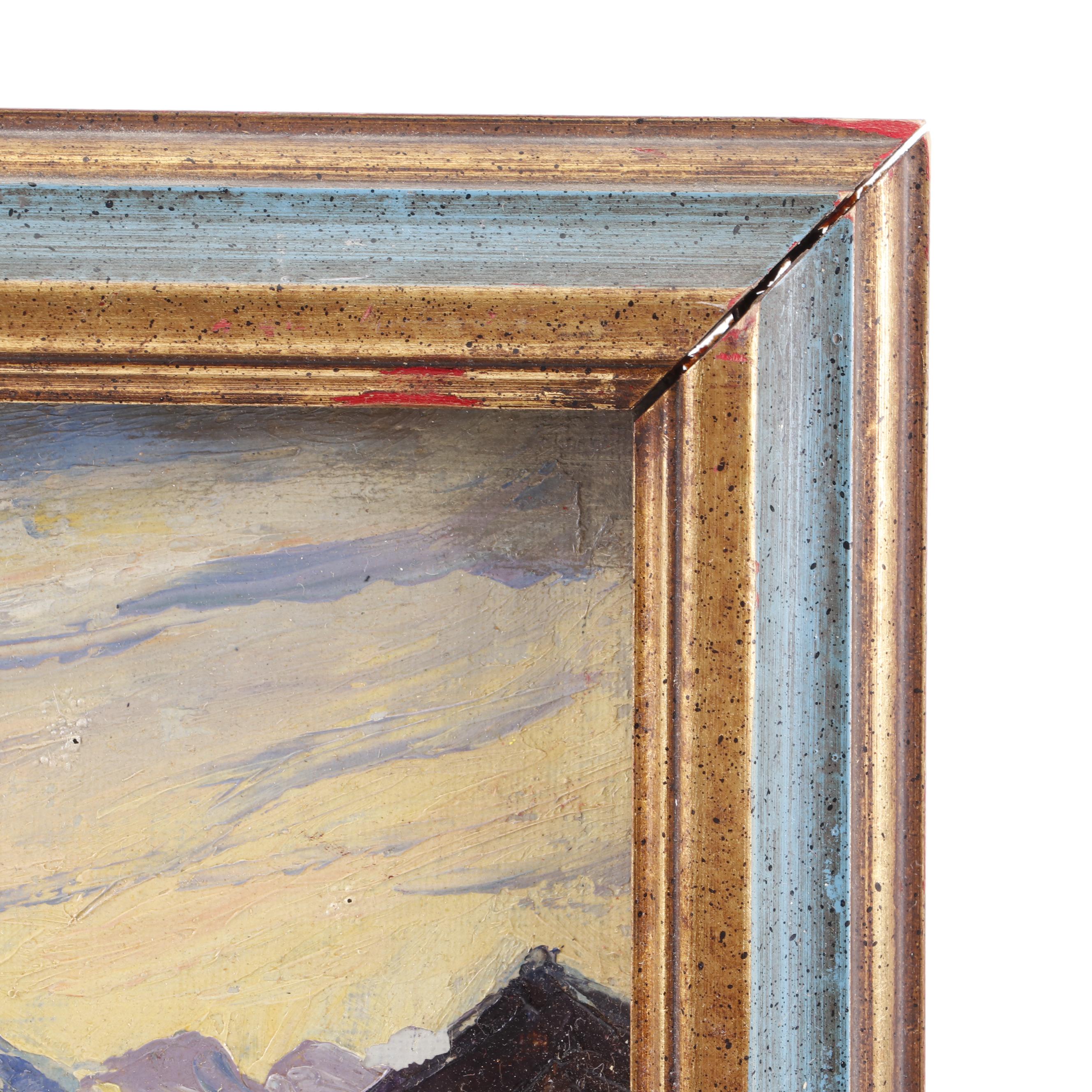 1940s Landscape Oil Paintings